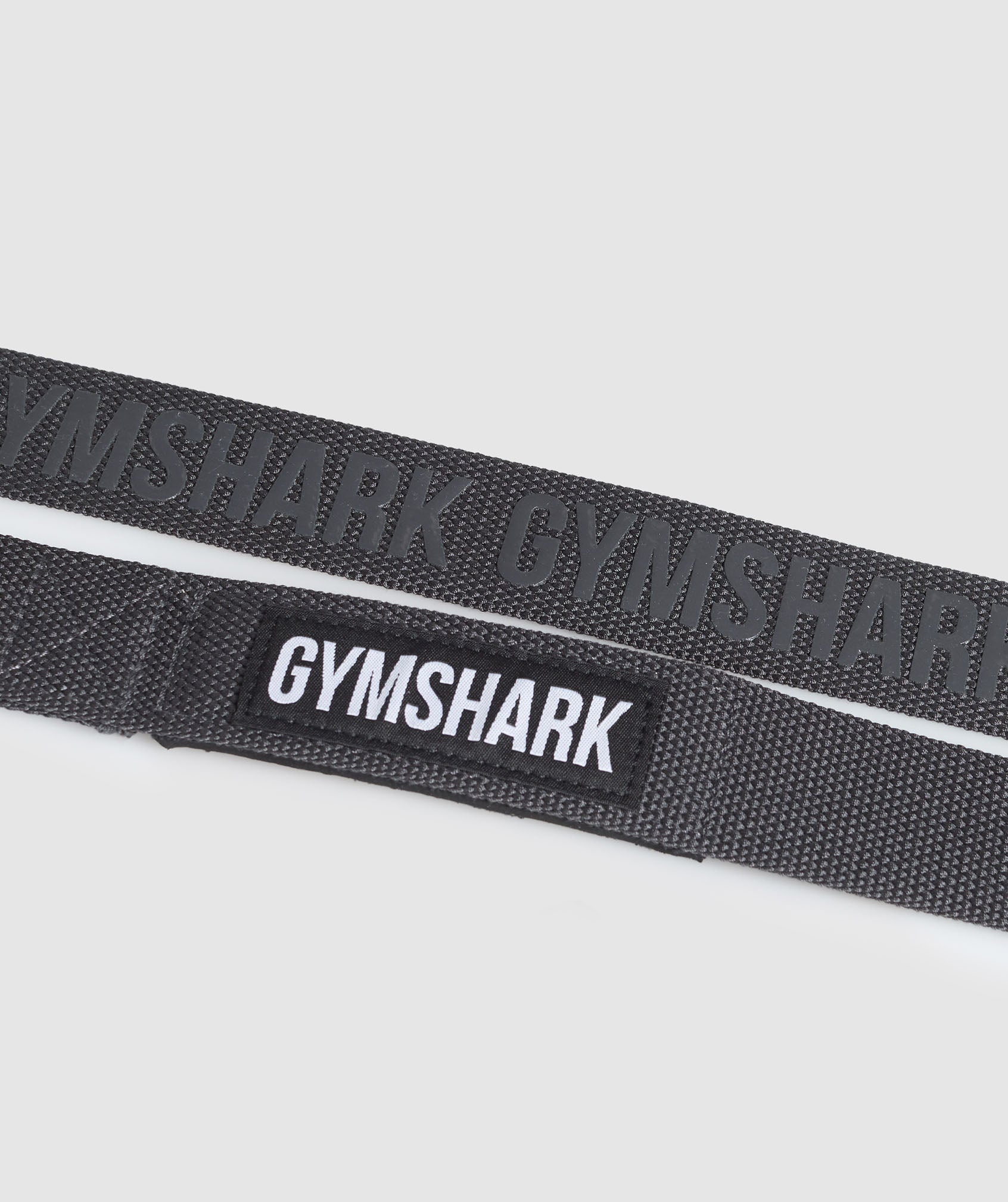 Gymshark Silicone Lifting Straps - Onyx Grey