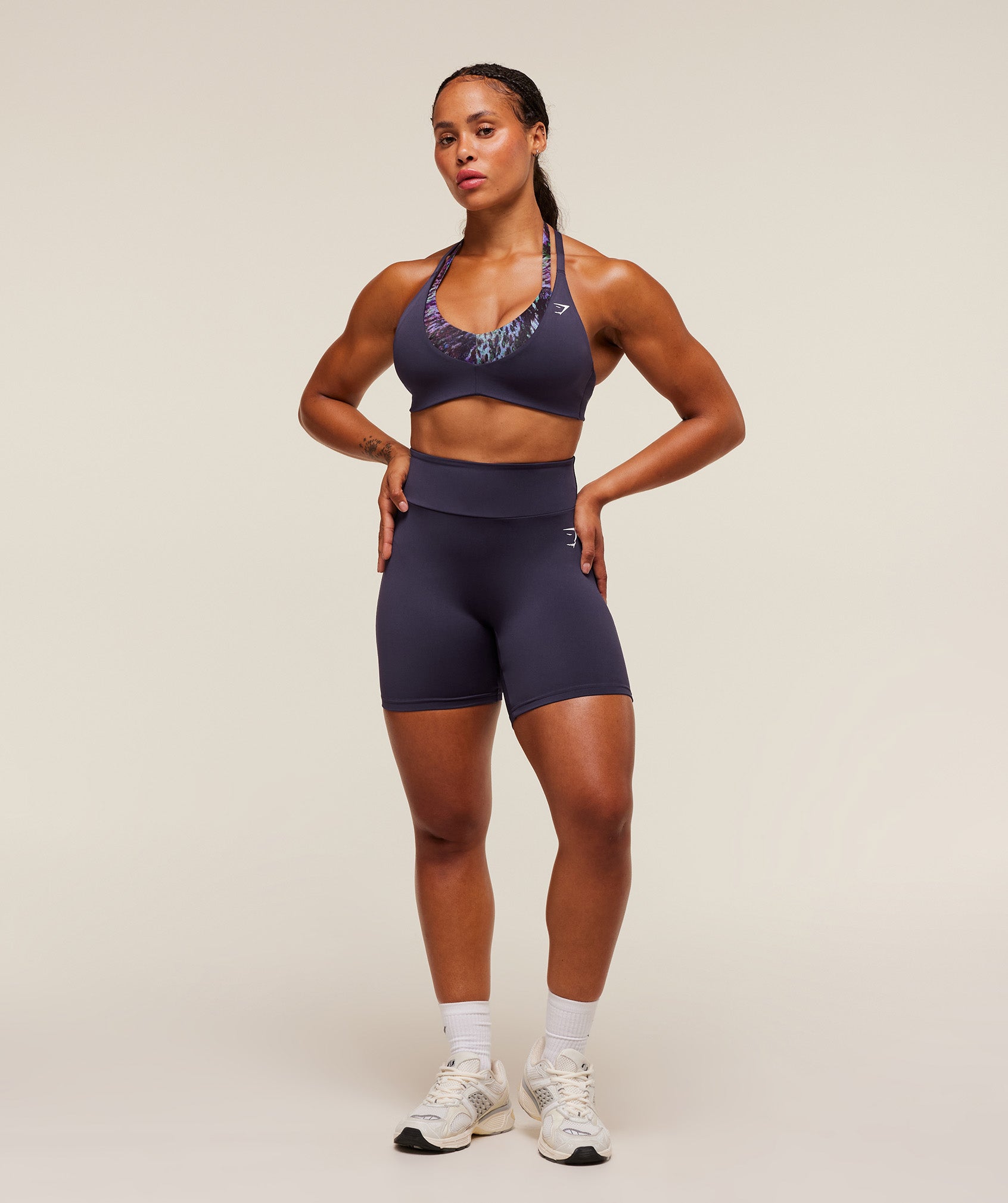 Gymshark Power Original Tight Shorts - Midnight Purple