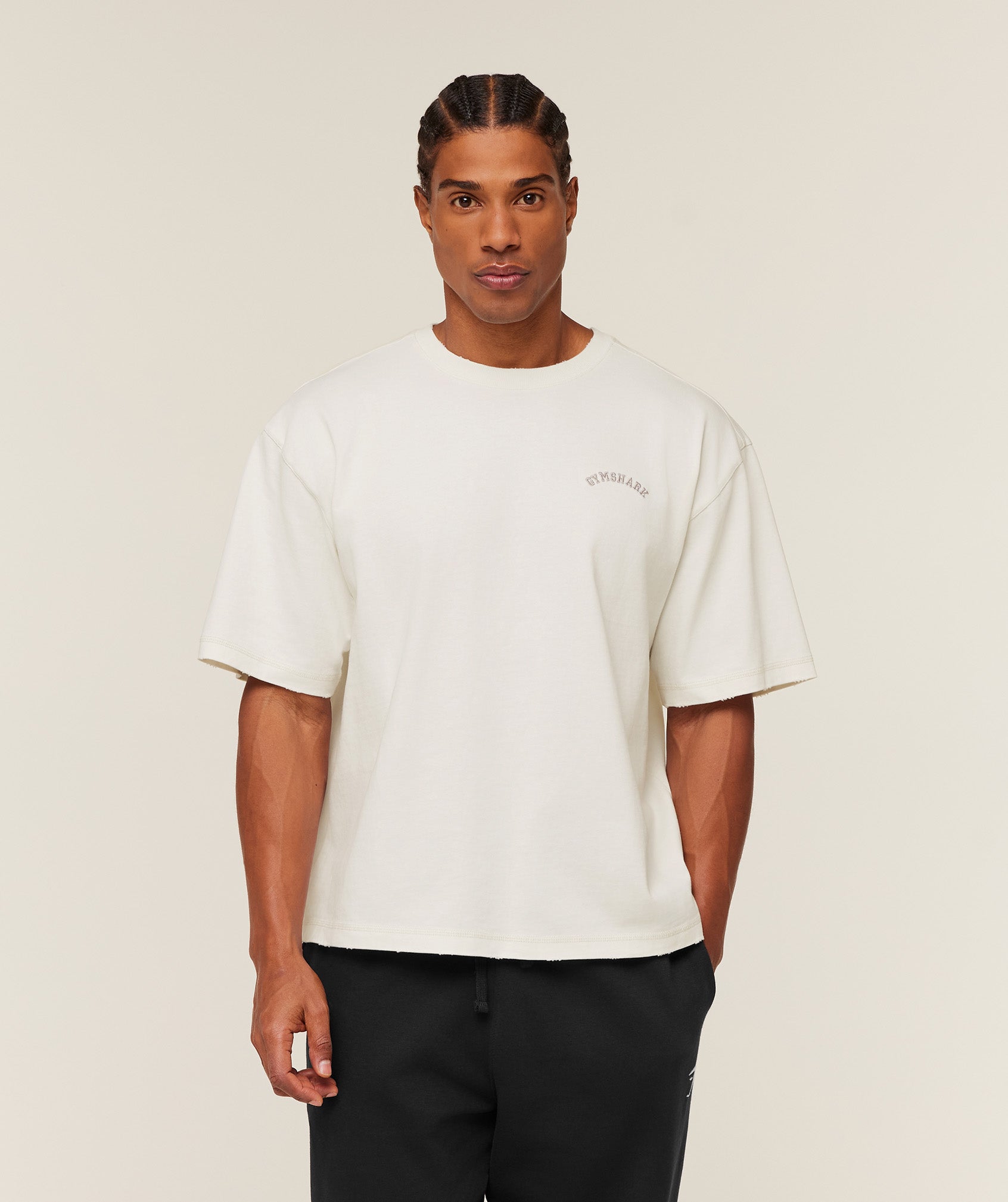 Gymshark Re-Rack T-Shirt - GS Soft White