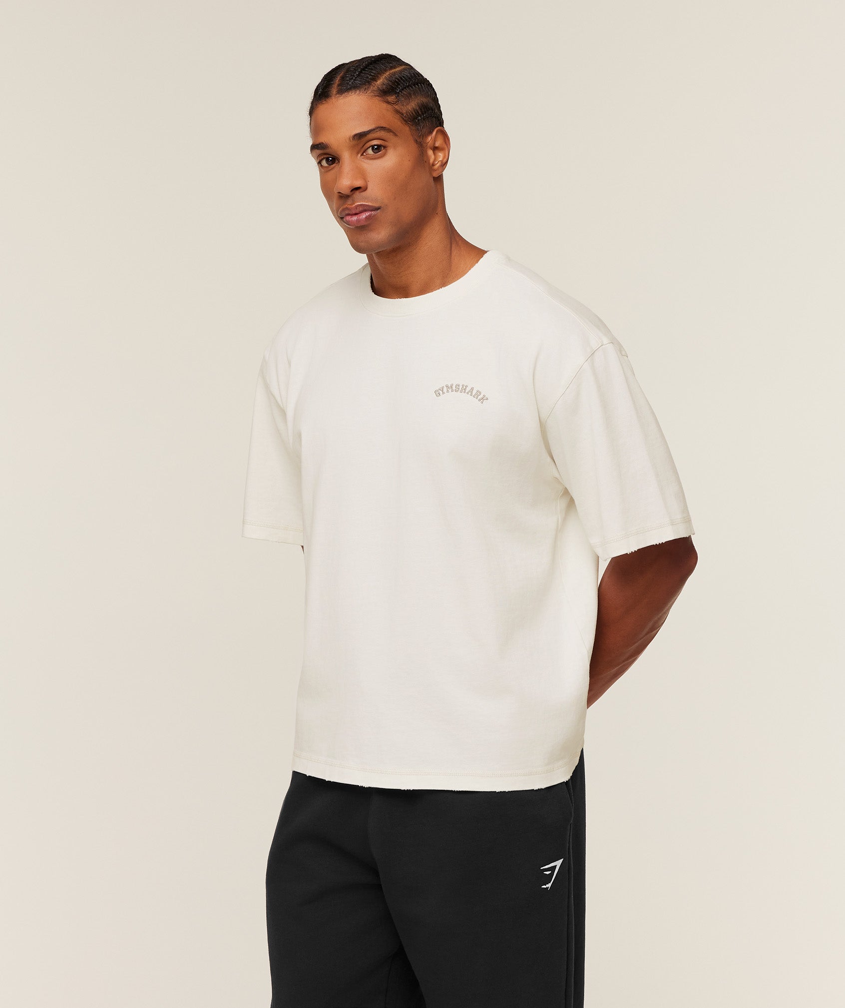 Gymshark Re-Rack T-Shirt - GS Soft White