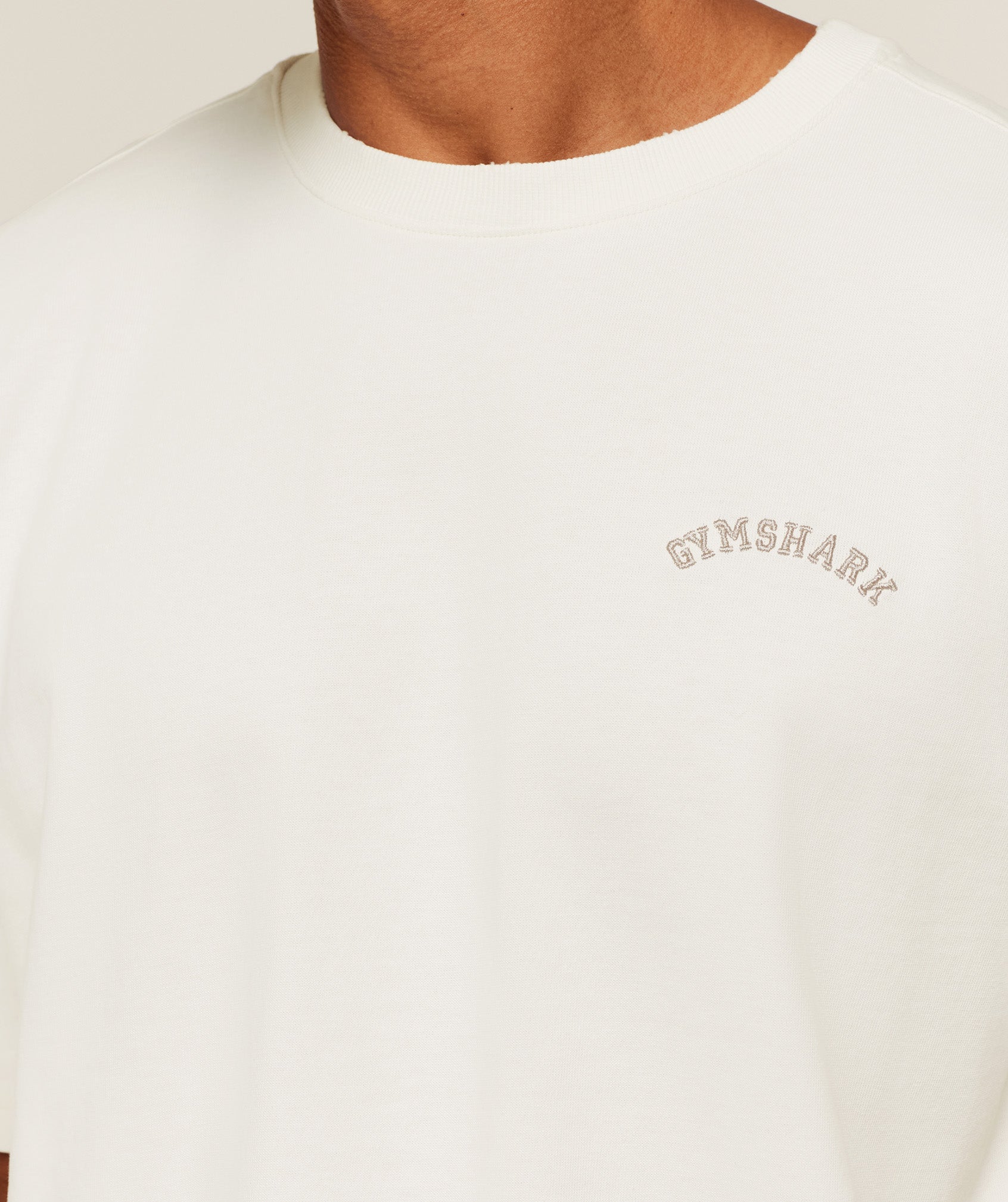 Gymshark Re-Rack T-Shirt - GS Soft White