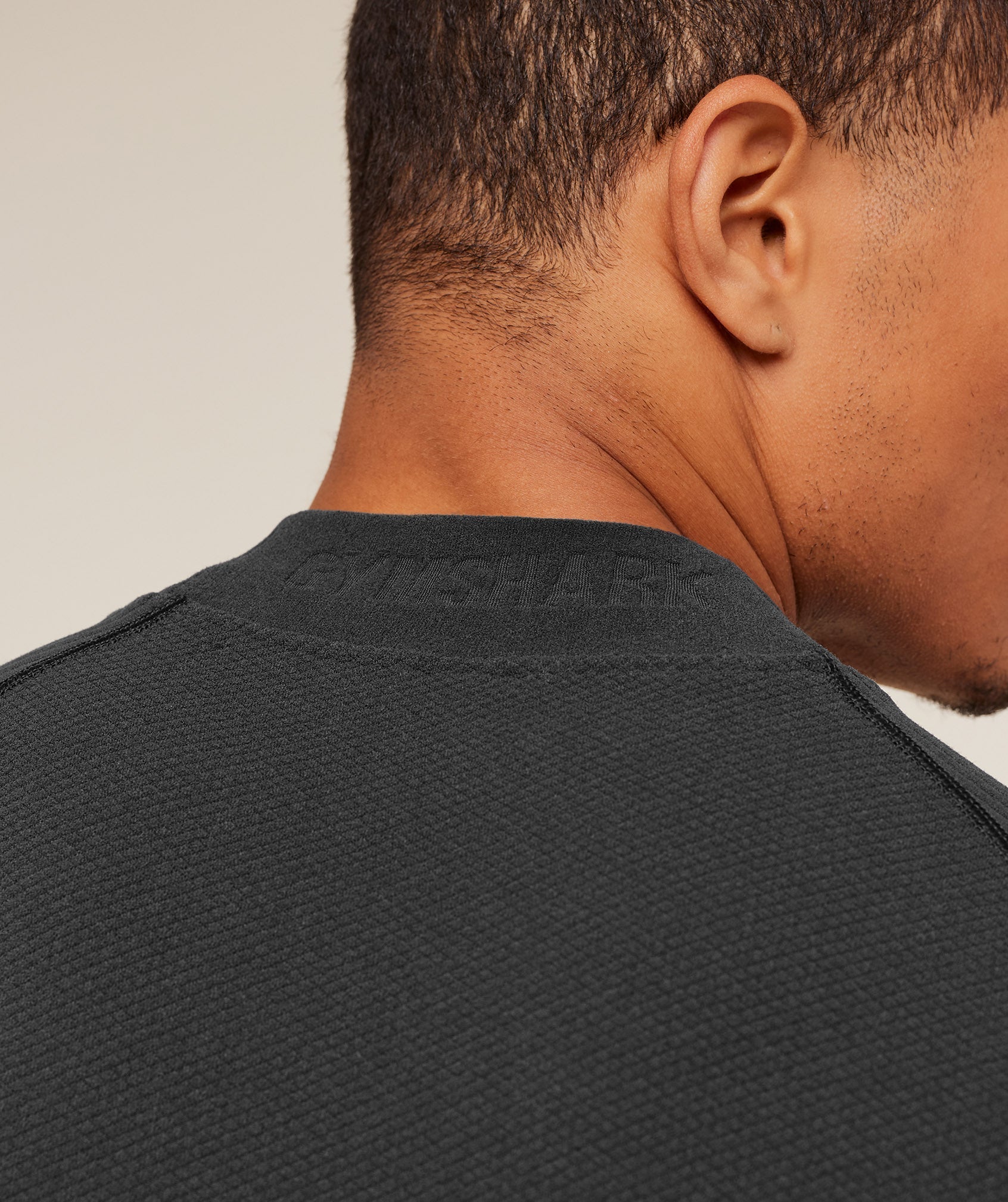 Gymshark Physique Long Sleeve T-Shirt - GS Onyx Grey/GS Black