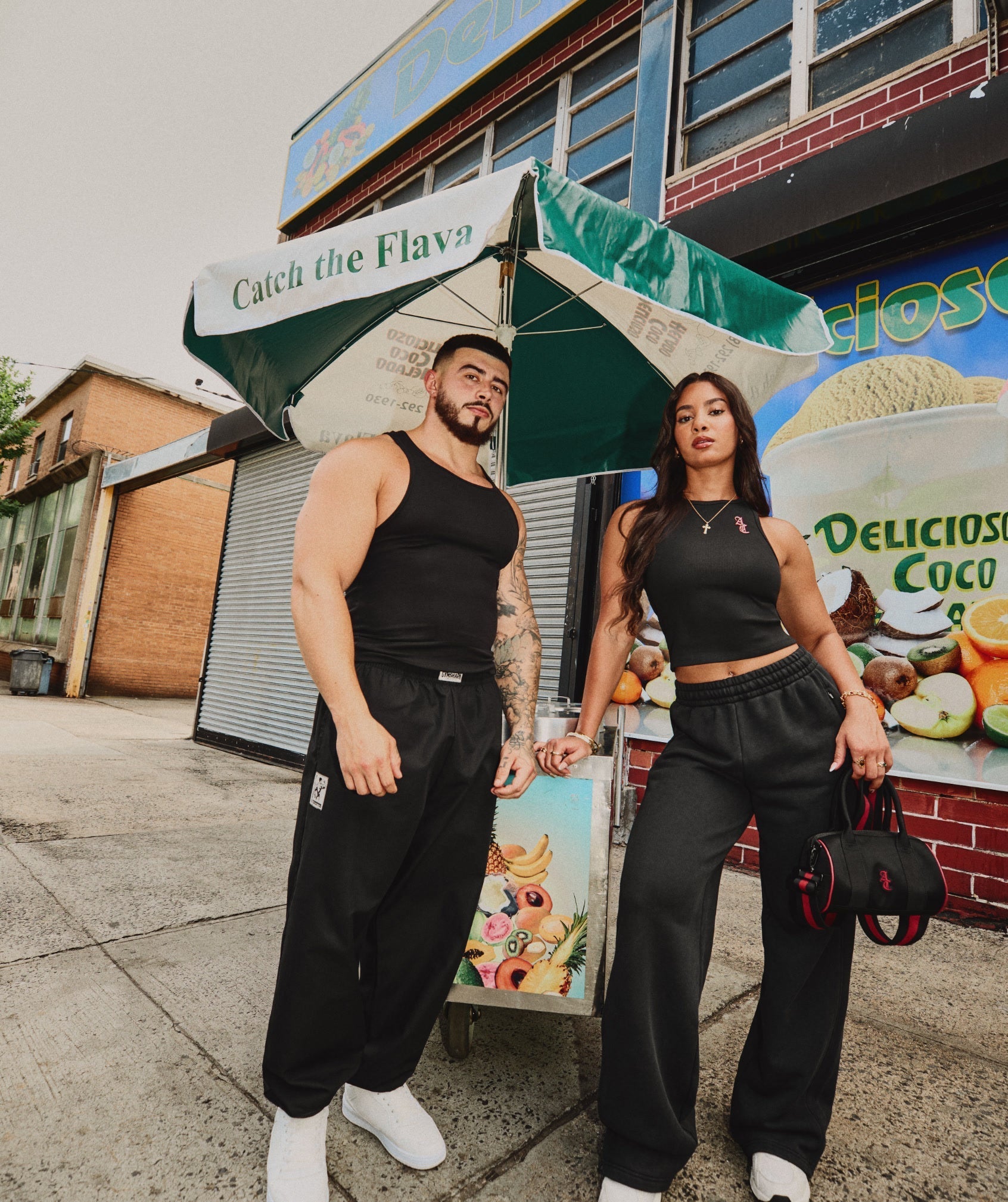 Gymshark x Analis Tracksuit Pant - Black/Wash