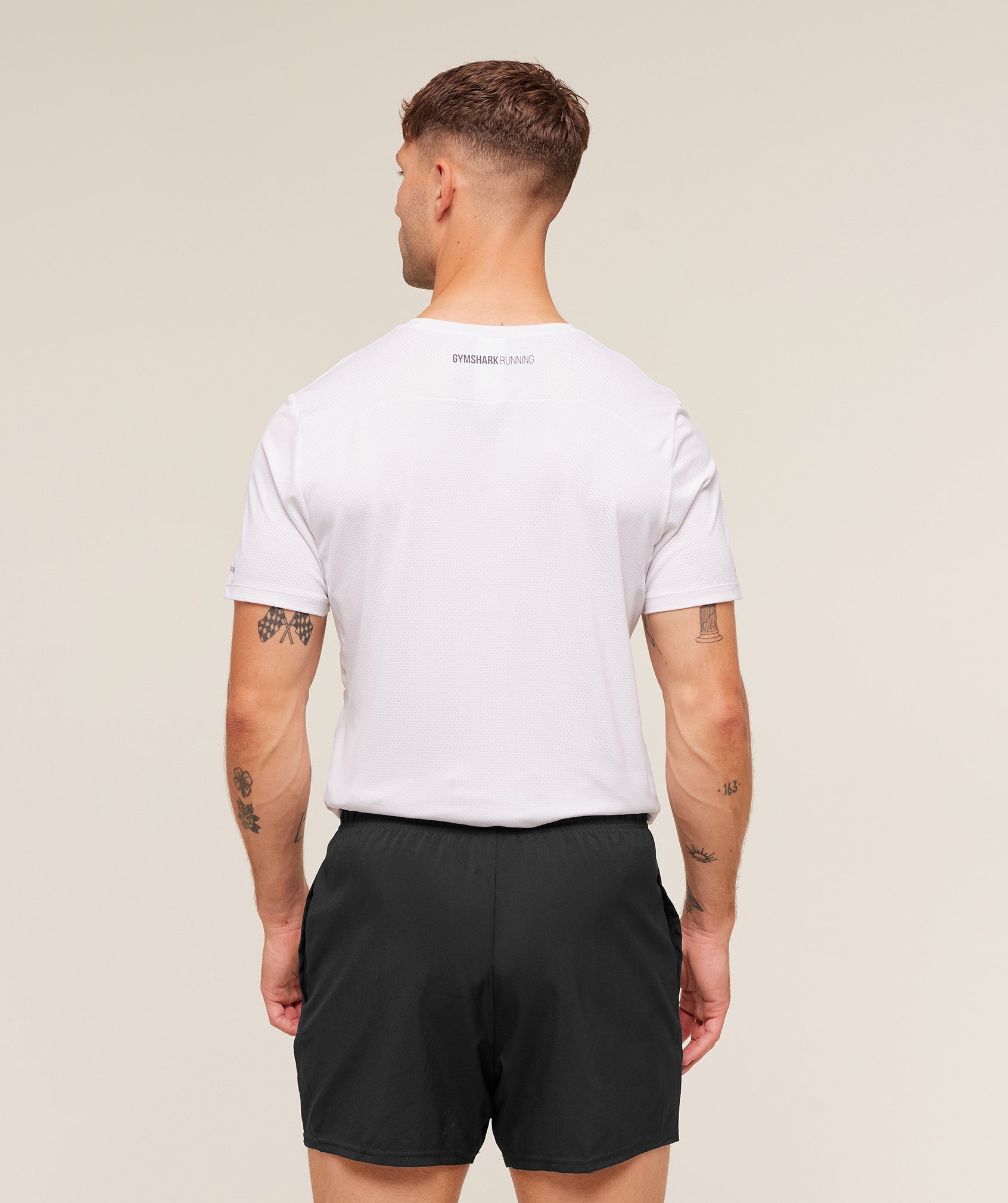 Gymshark Running T-Shirt - White