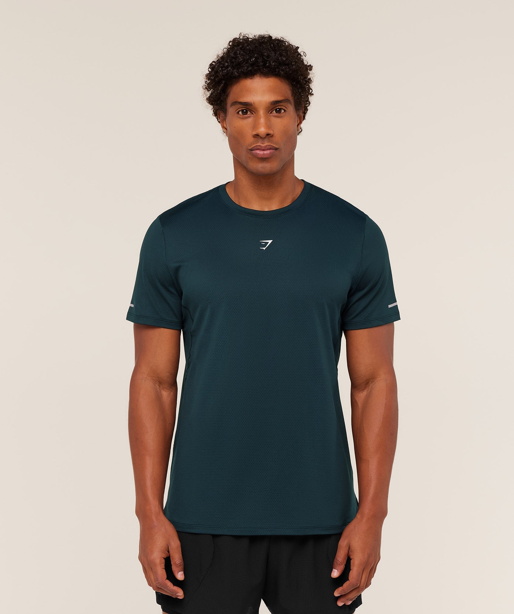 Gymshark Running T-Shirt - Deep Petrol Blue