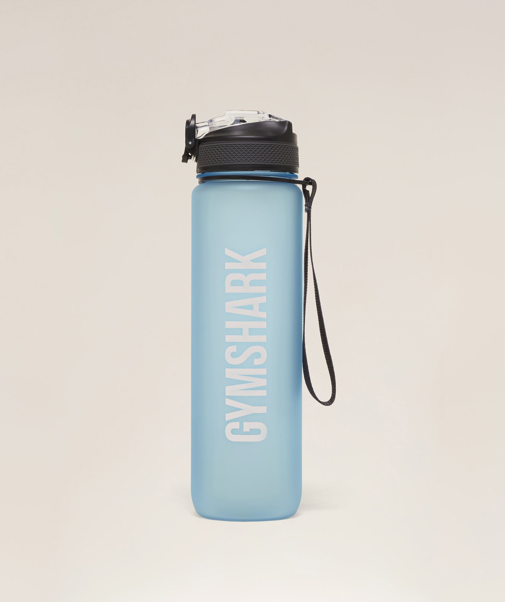 Gymshark Sports Bottle with Straw Lid - Bench Blue