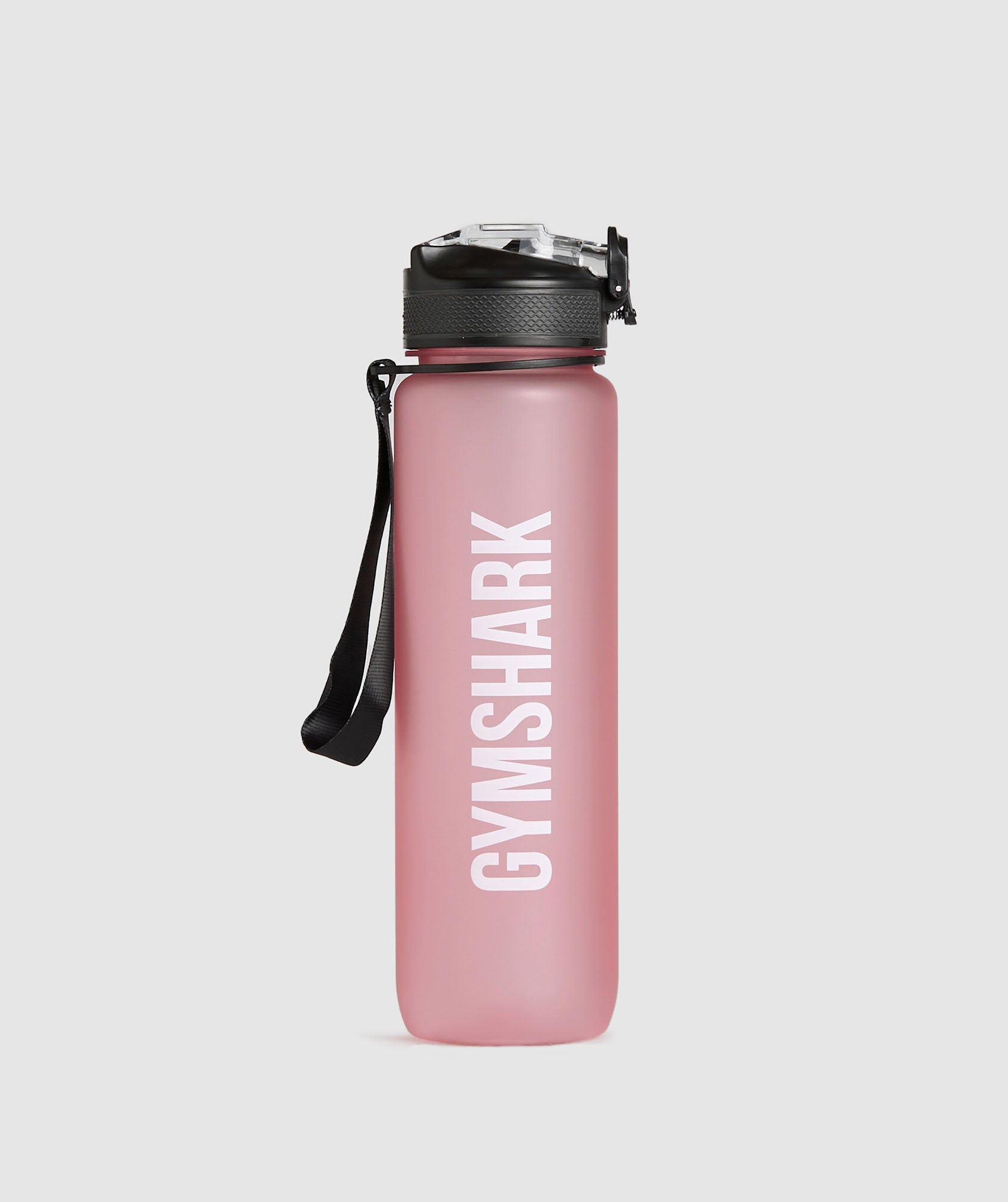 Gymshark Sports Bottle with Straw Lid - Sunset Pink