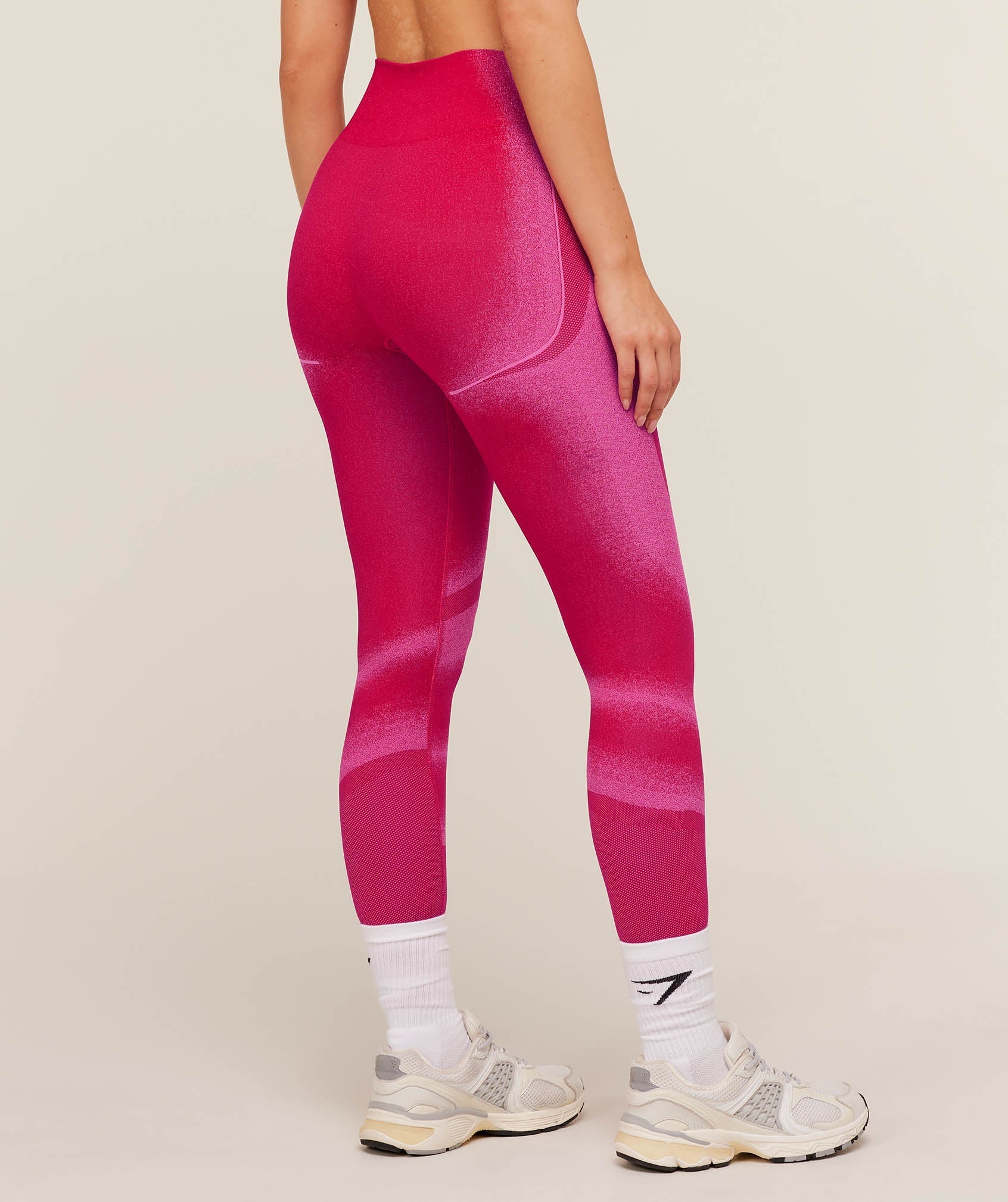 Gymshark Charge Seamless Leggings - GS Build Pink/GS Fetch Pink