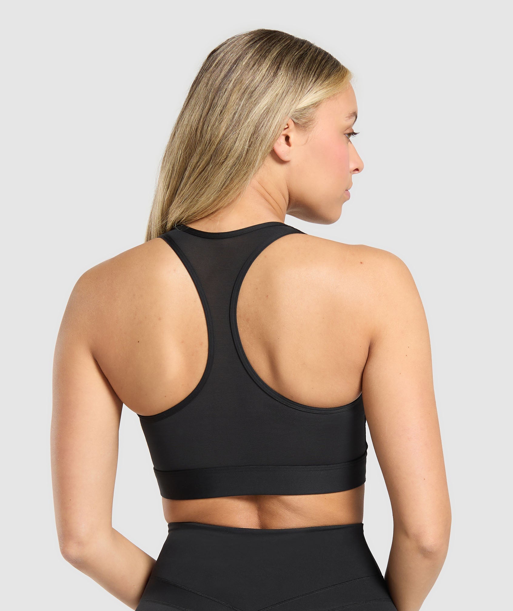 Gymshark Square Neck Sports Bra - Black