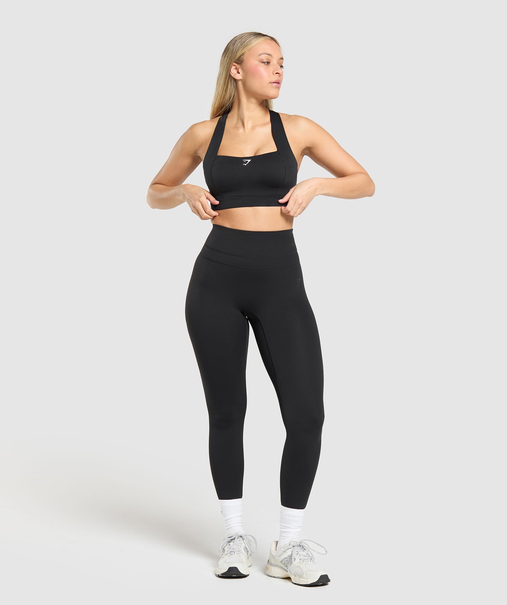 Gymshark Square Neck Sports Bra - Black