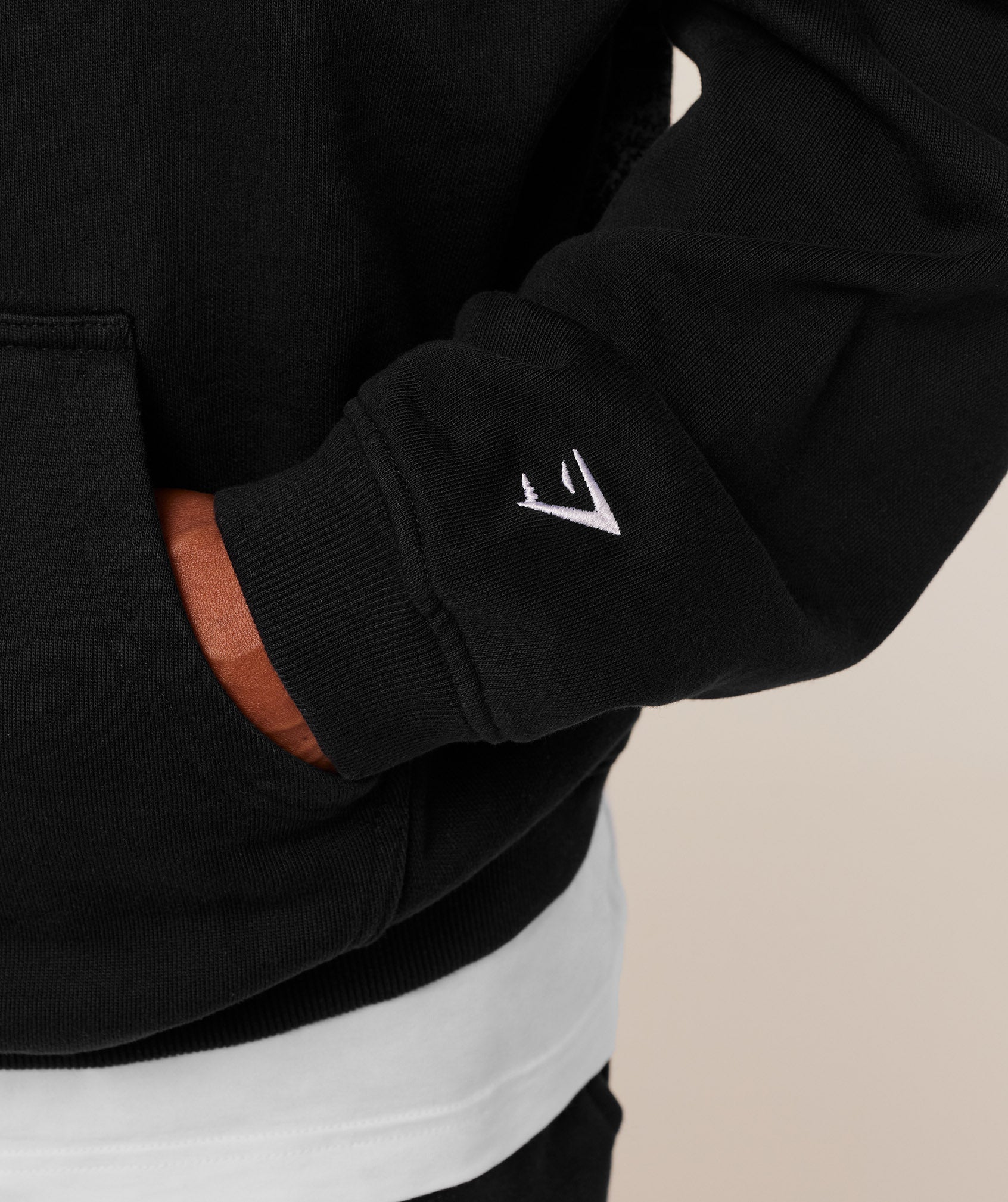 Gymshark Numerals Hoodie - Black