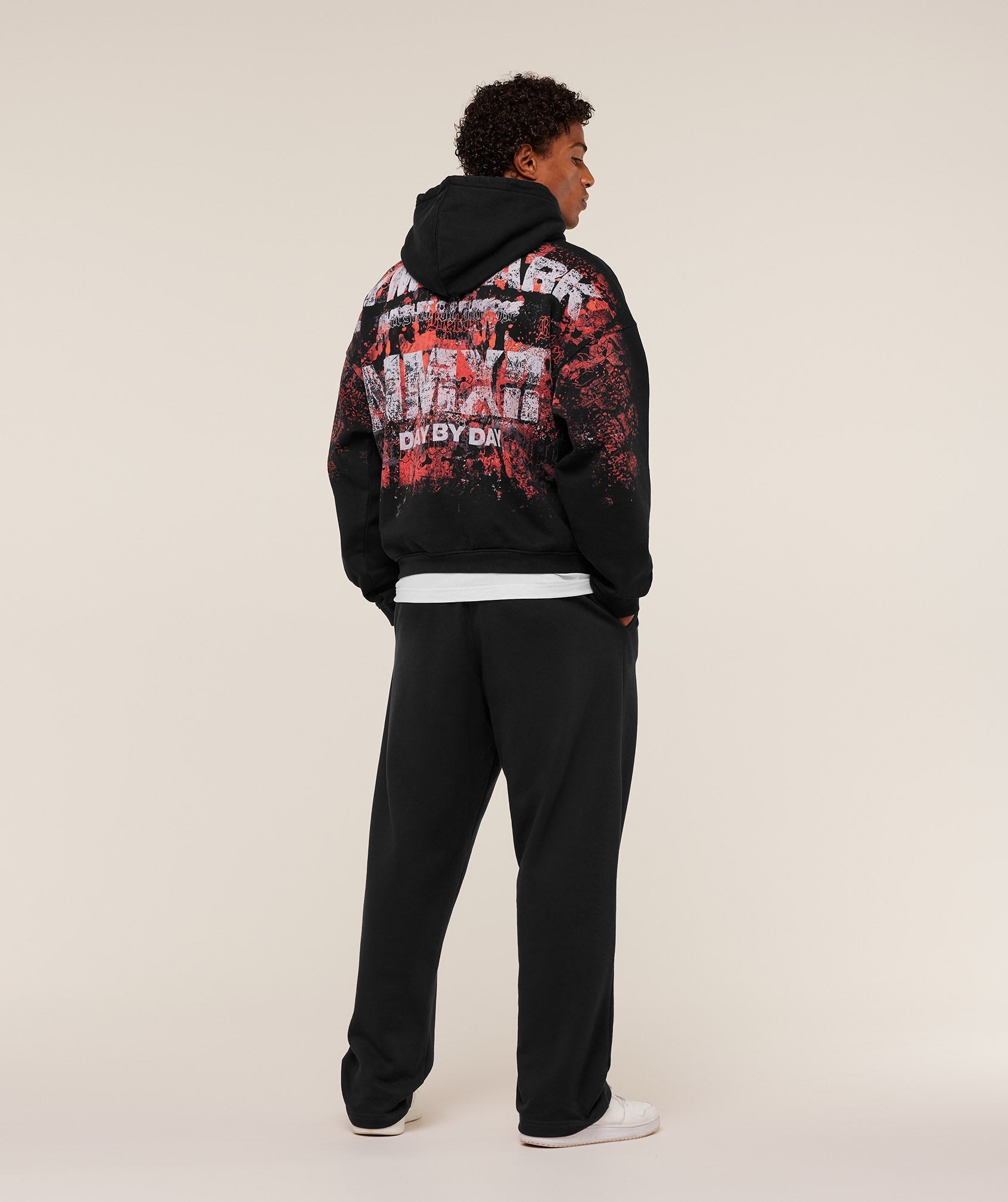 Gymshark Numerals Hoodie - Black