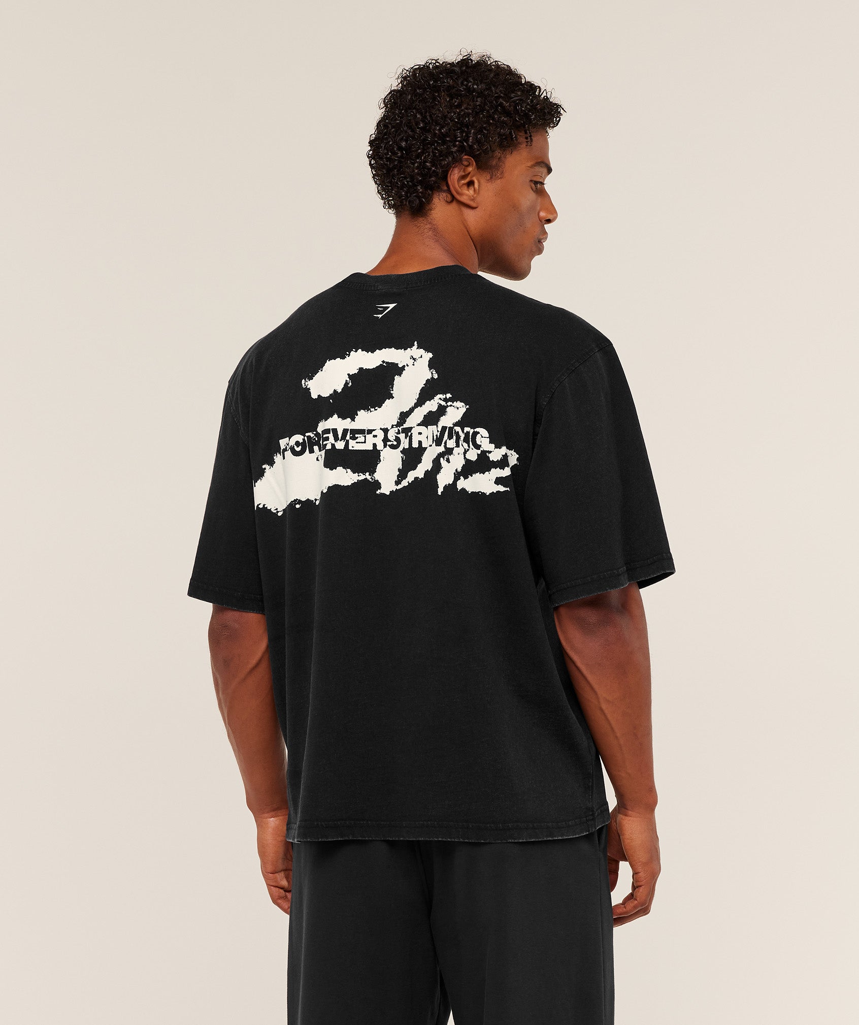 Gymshark Forever Striving T-Shirt - Black