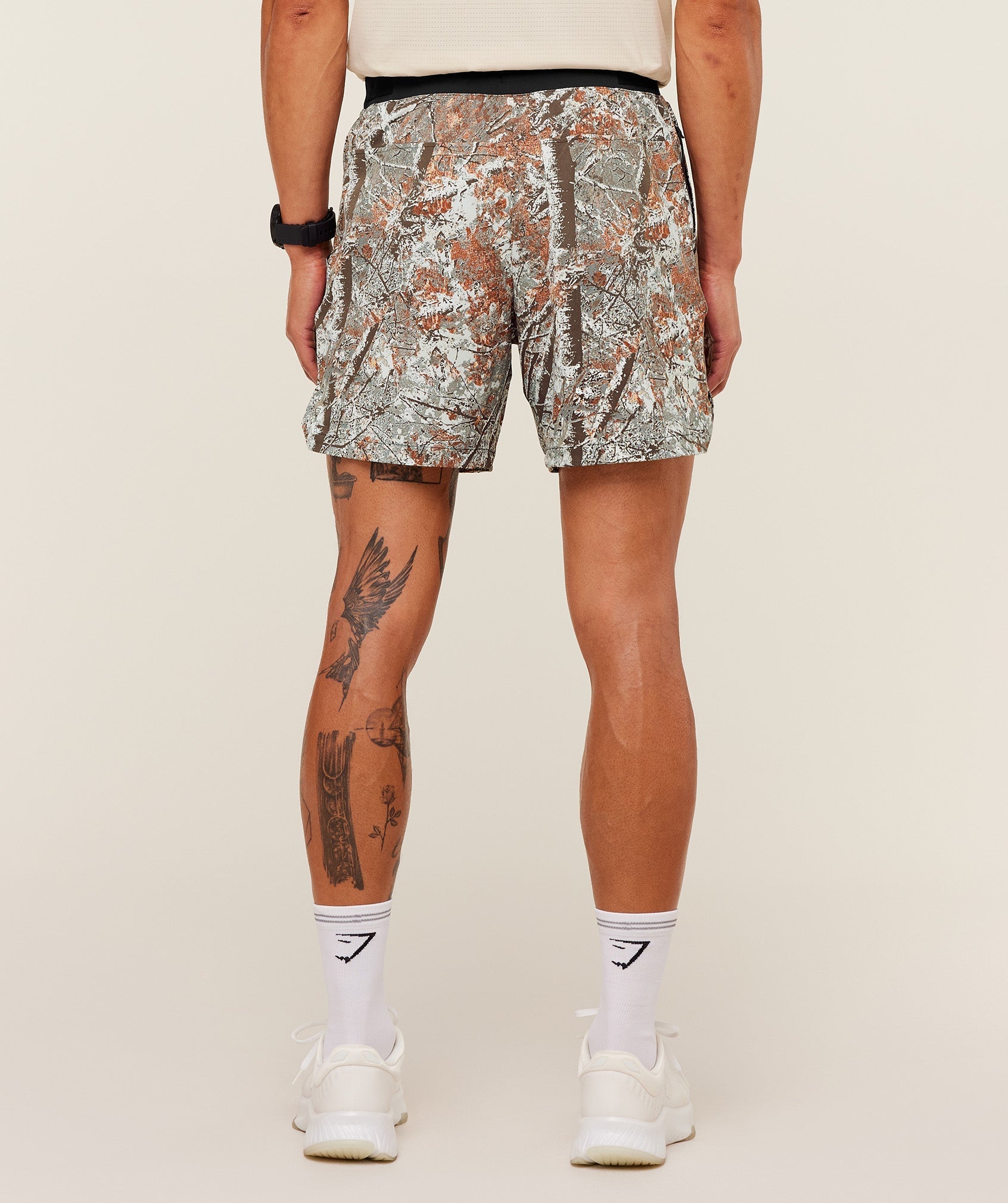 Gymshark Tactical 6" Shorts - Linen Brown