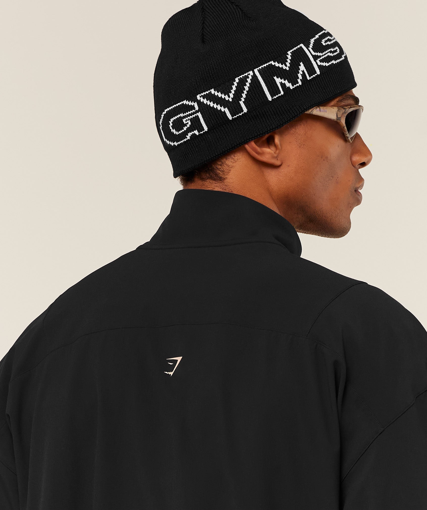 Gymshark Tactical Shell 1/4 Zip - Black