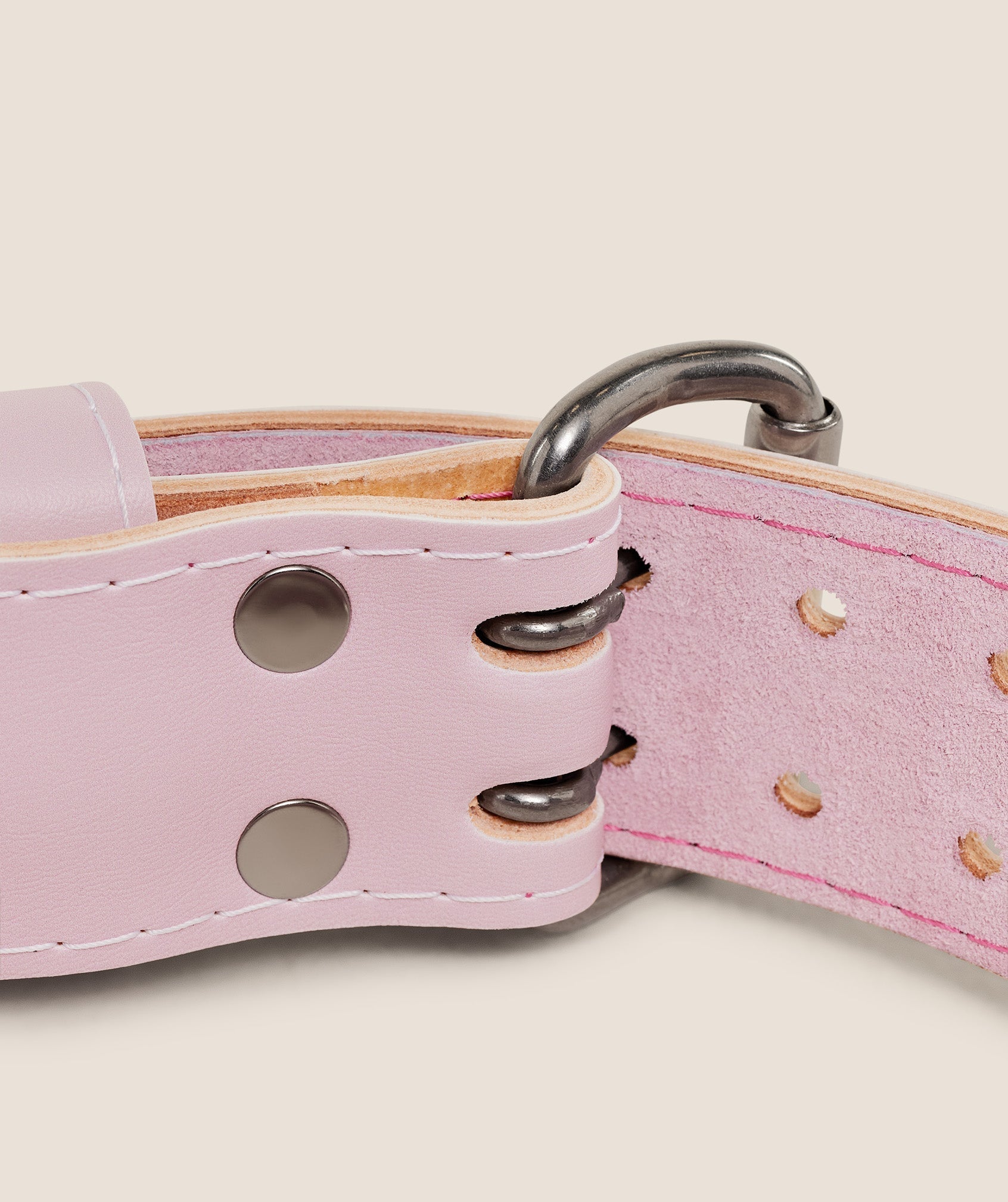 Gymshark Graphic Tapered Lifting Belt - Cloud Pink