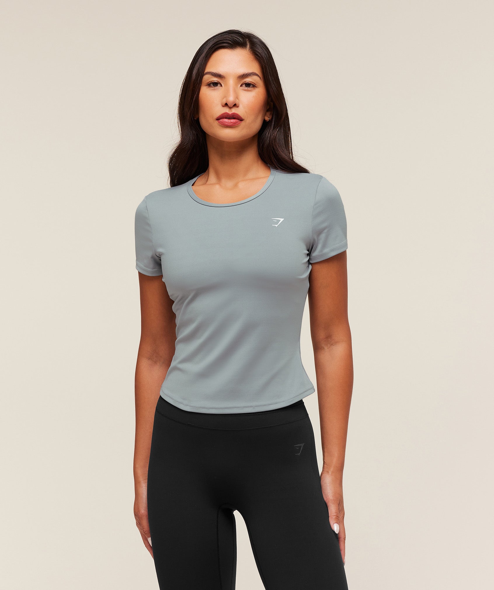 Gymshark Training Baby Tee - Denim Grey