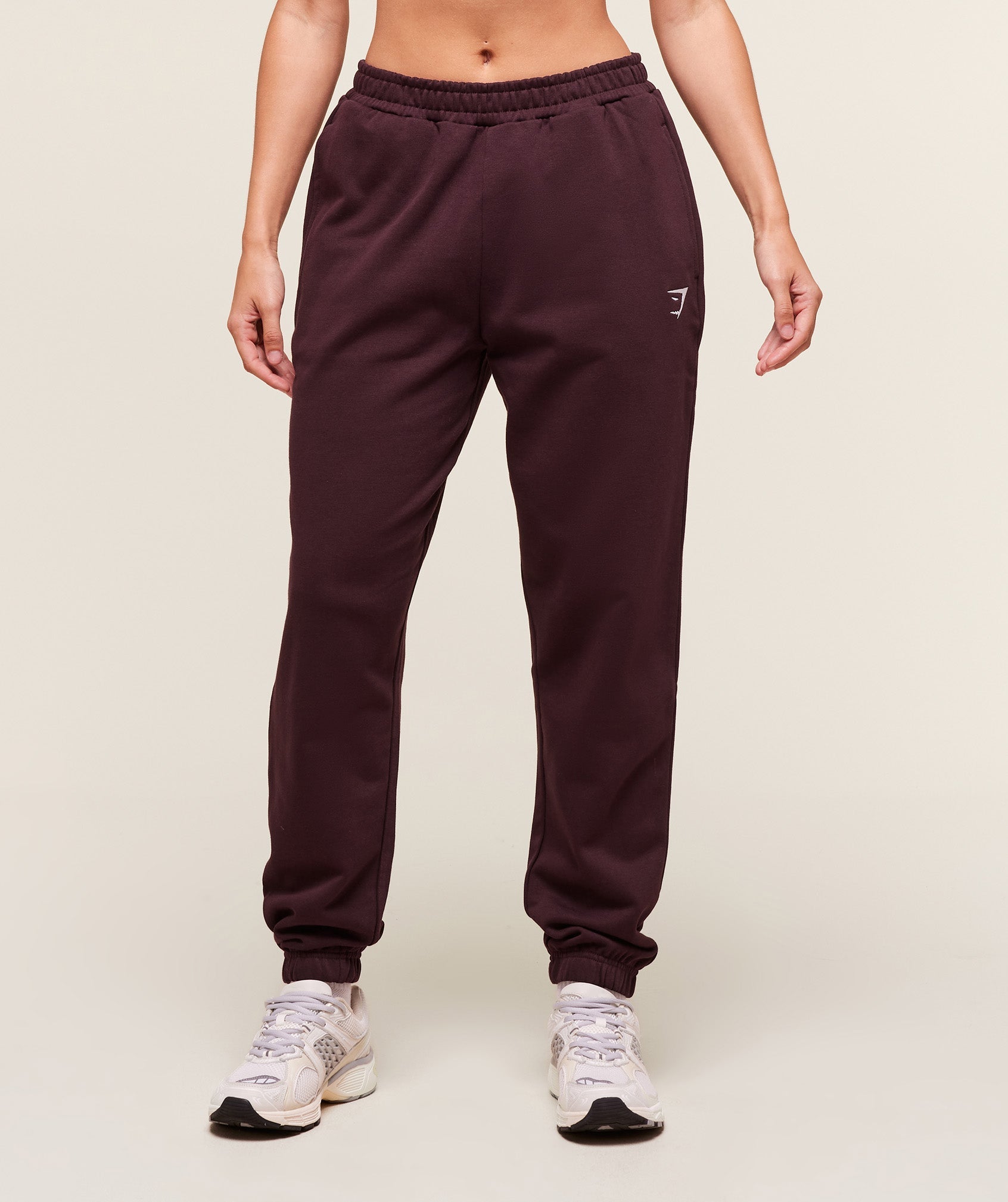 Gymshark Training Fleece Joggers - Cherry Purple