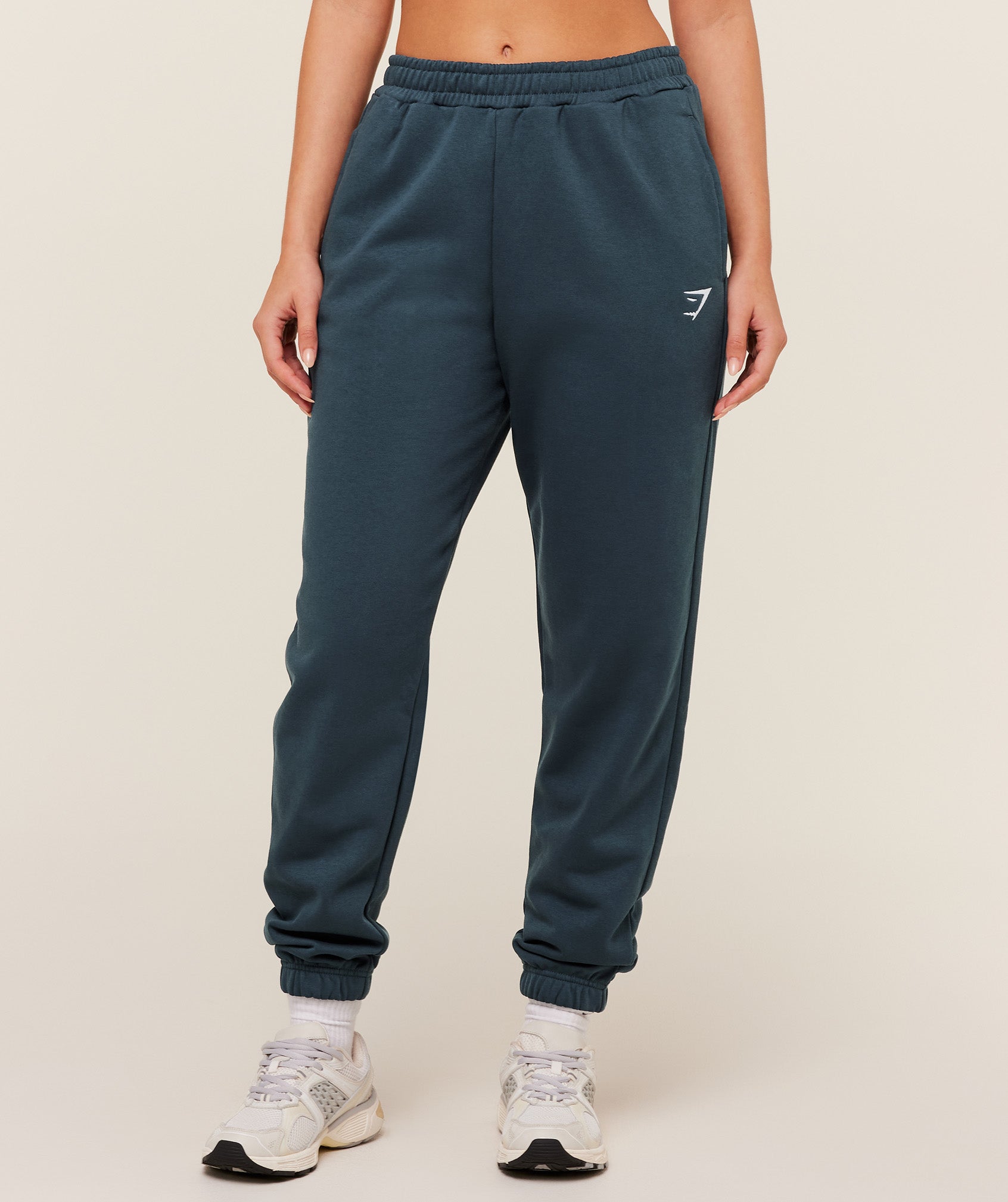 Gymshark Training Fleece Joggers - GS Stealth Blue