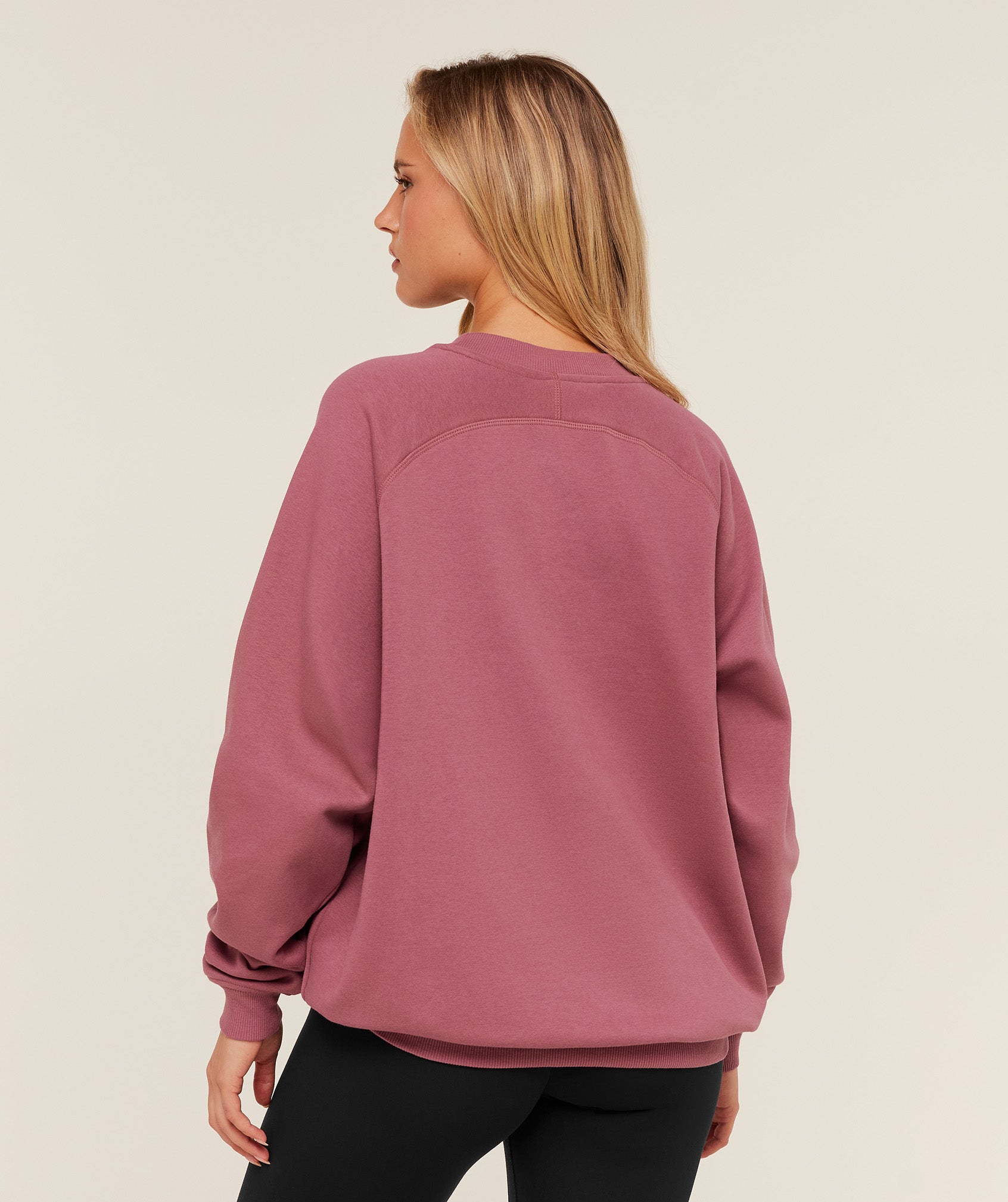 Gymshark Training Oversized Fleece Sweatshirt - Reset Pink