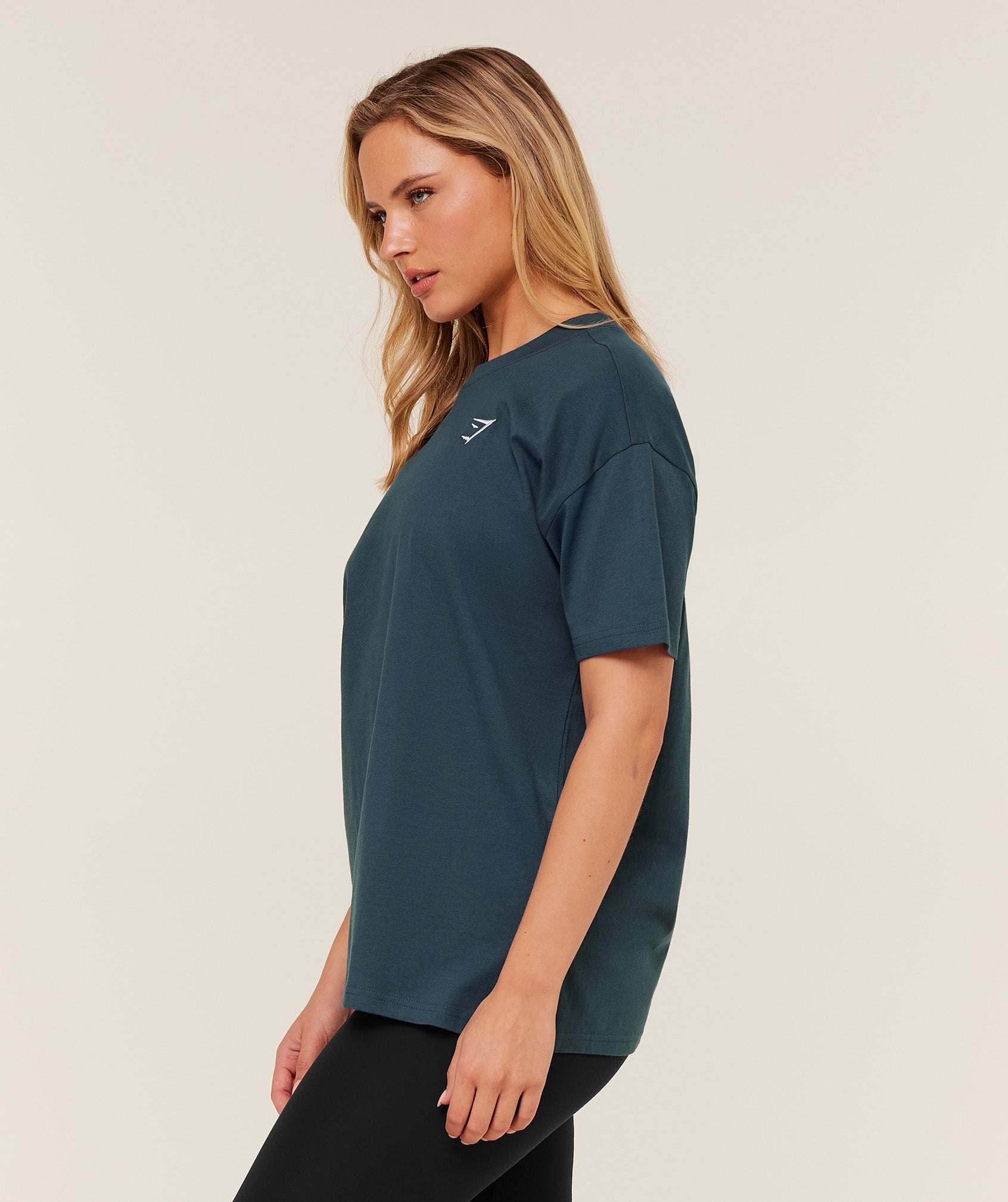 Gymshark Training Oversized T-Shirt - GS Stealth Blue