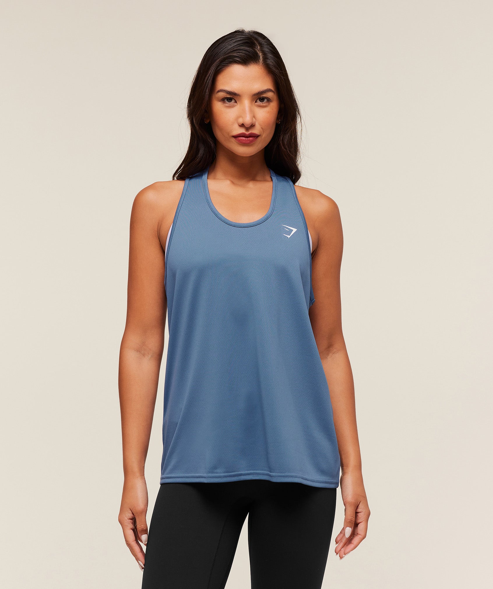 Gymshark Training Tank - Worn Blue