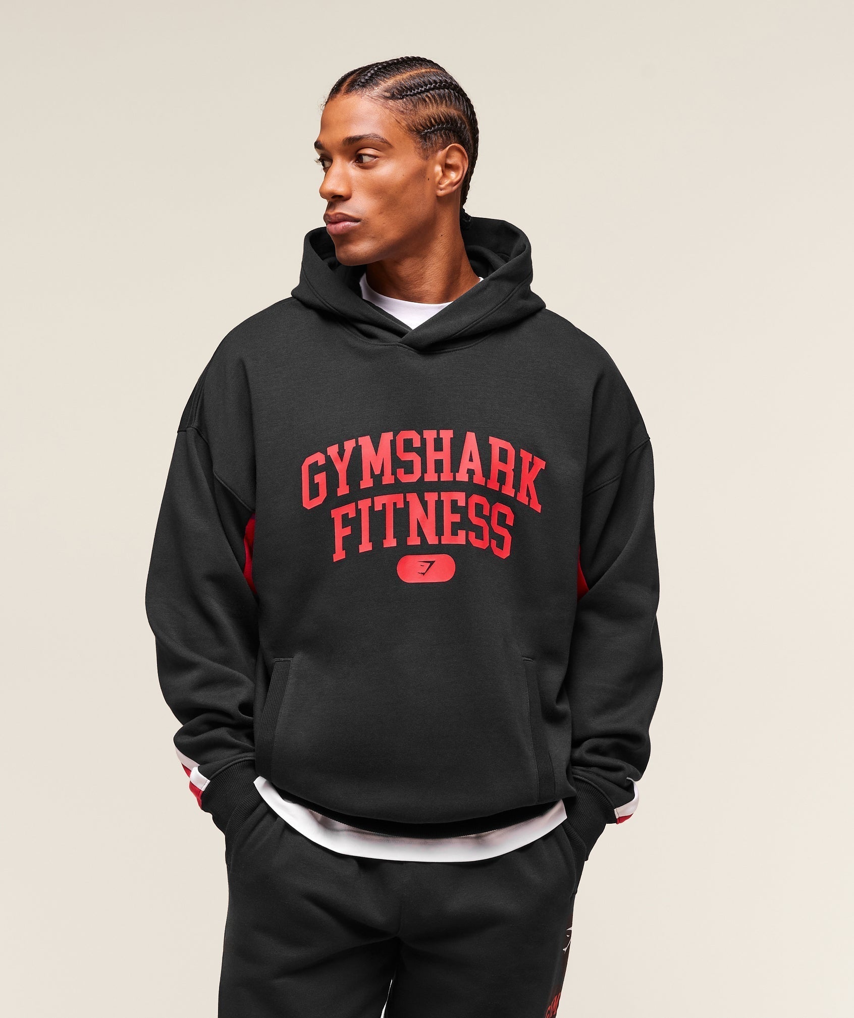 Gymshark Campus Hoodie - Black