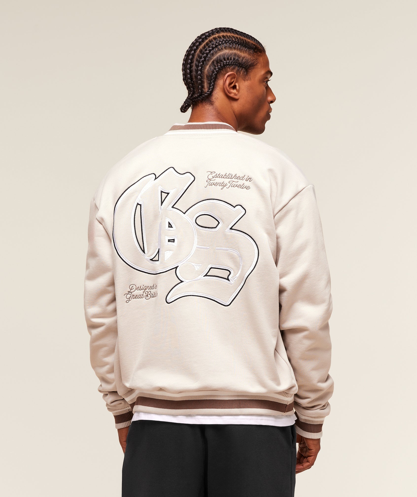 Gymshark Campus Jacket - Pebble Grey