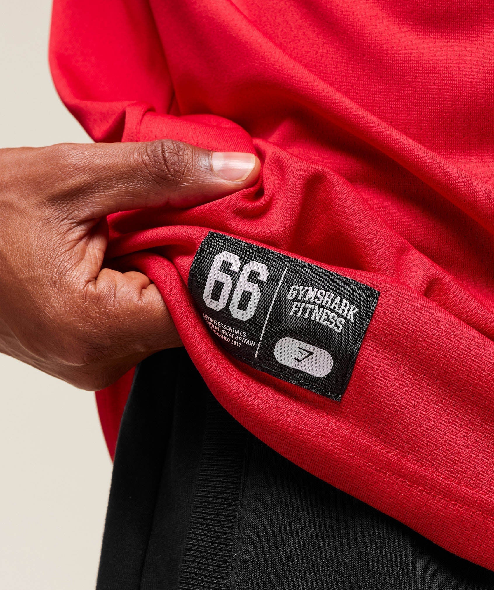 Gymshark Campus Oversized T-Shirt - Conditioning Red