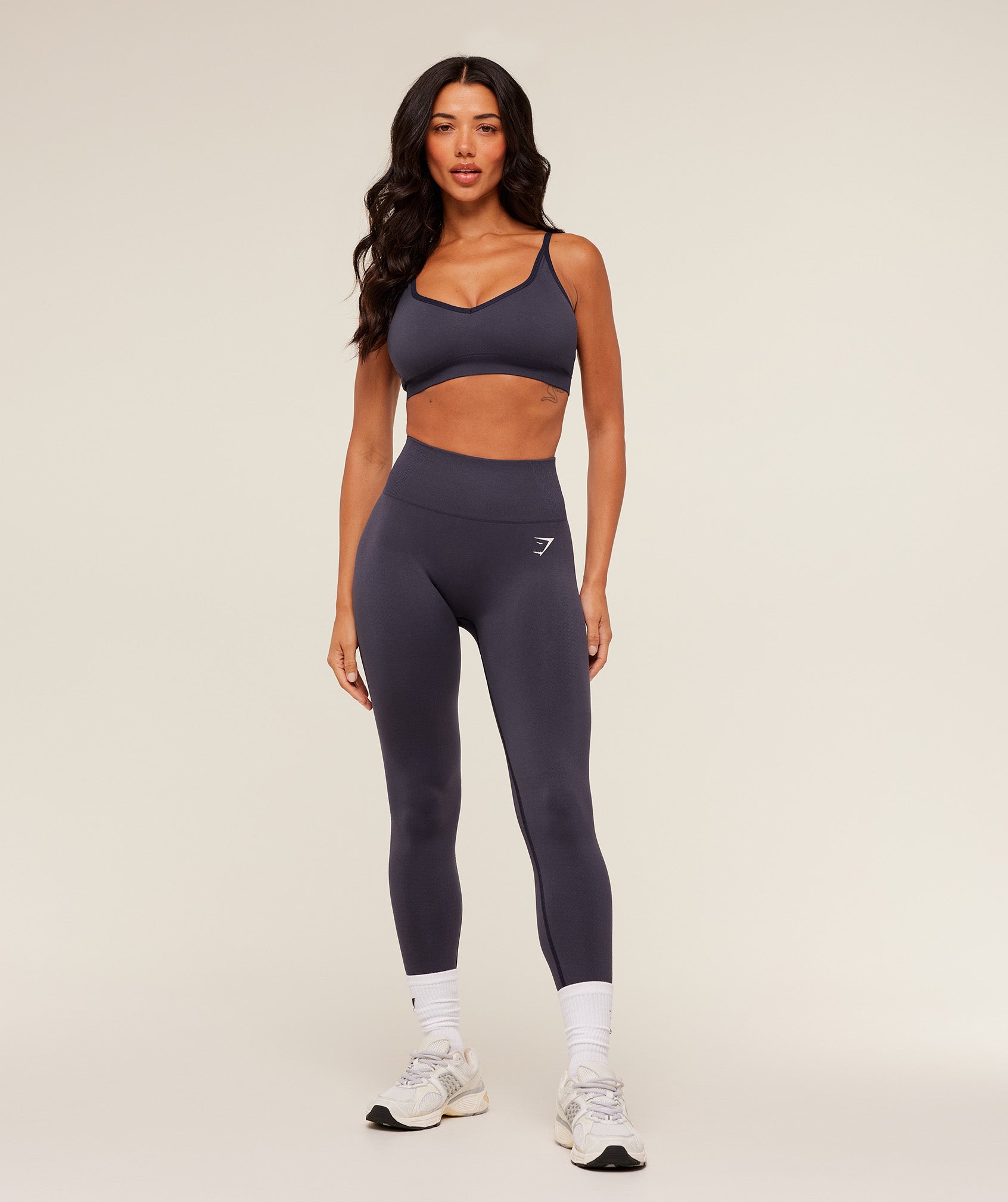 Gymshark Vital Regular Leggings - Midnight Purple/Marl