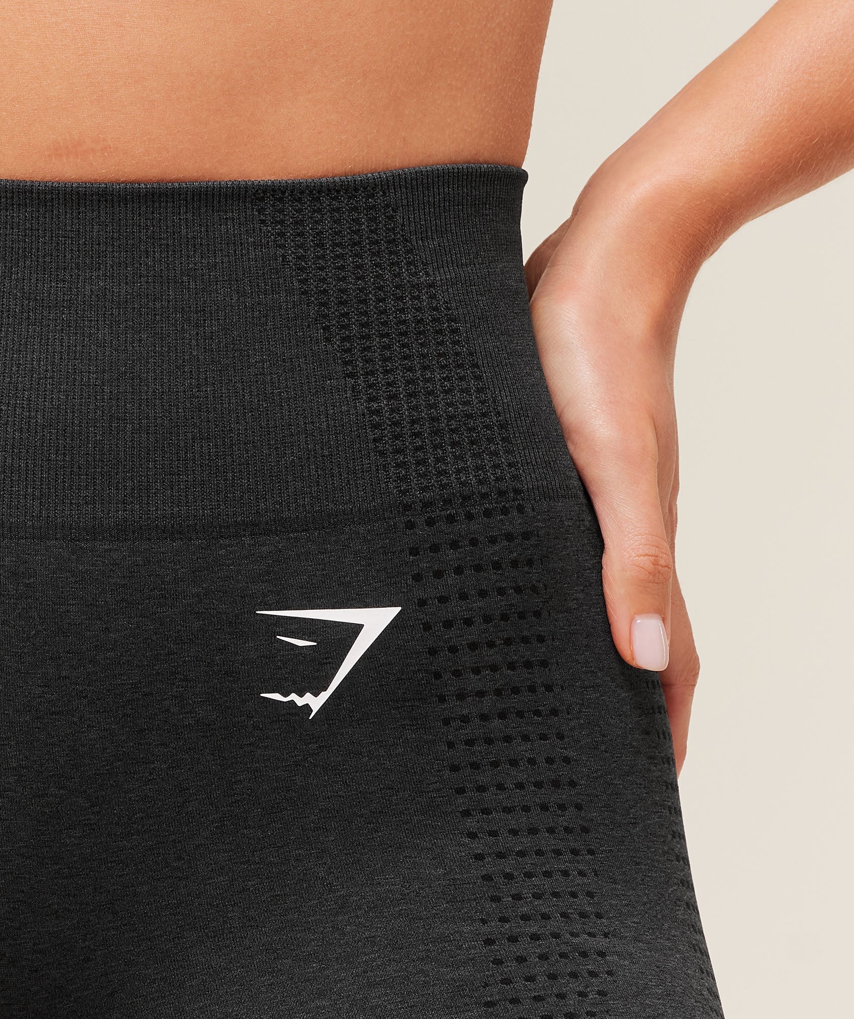 Gymshark Vital Shorts - Black Marl
