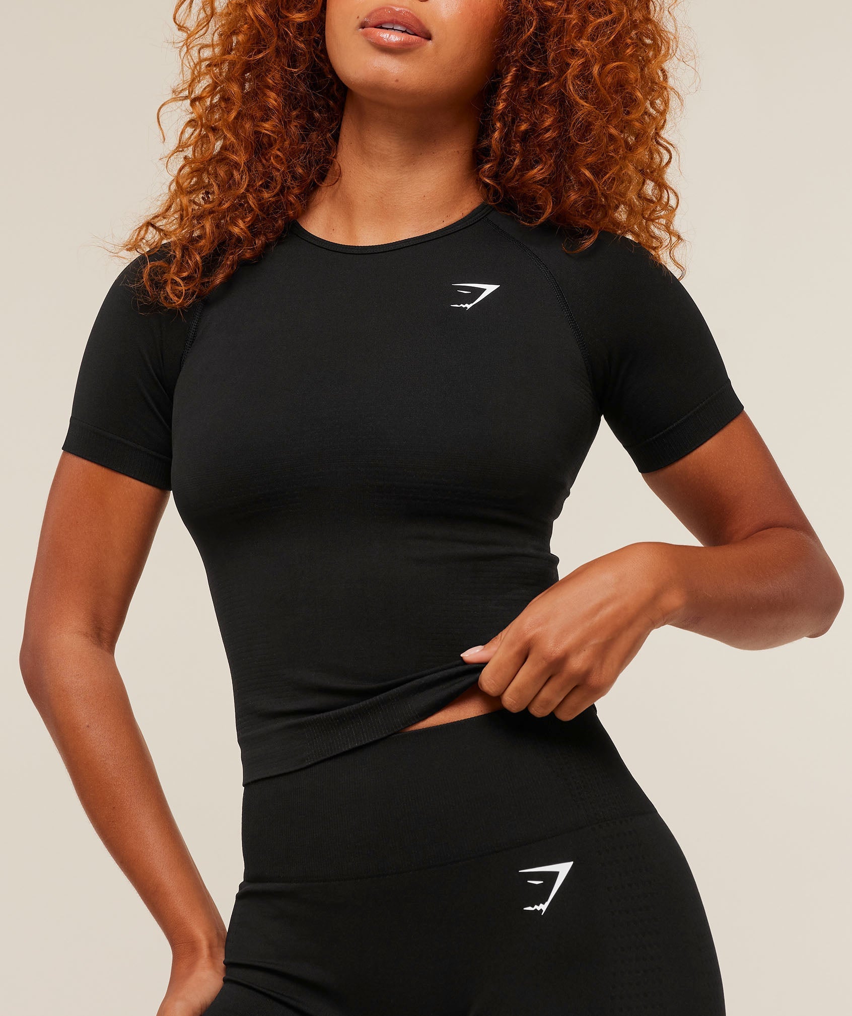 Gymshark Vital Tight T-Shirt - Black