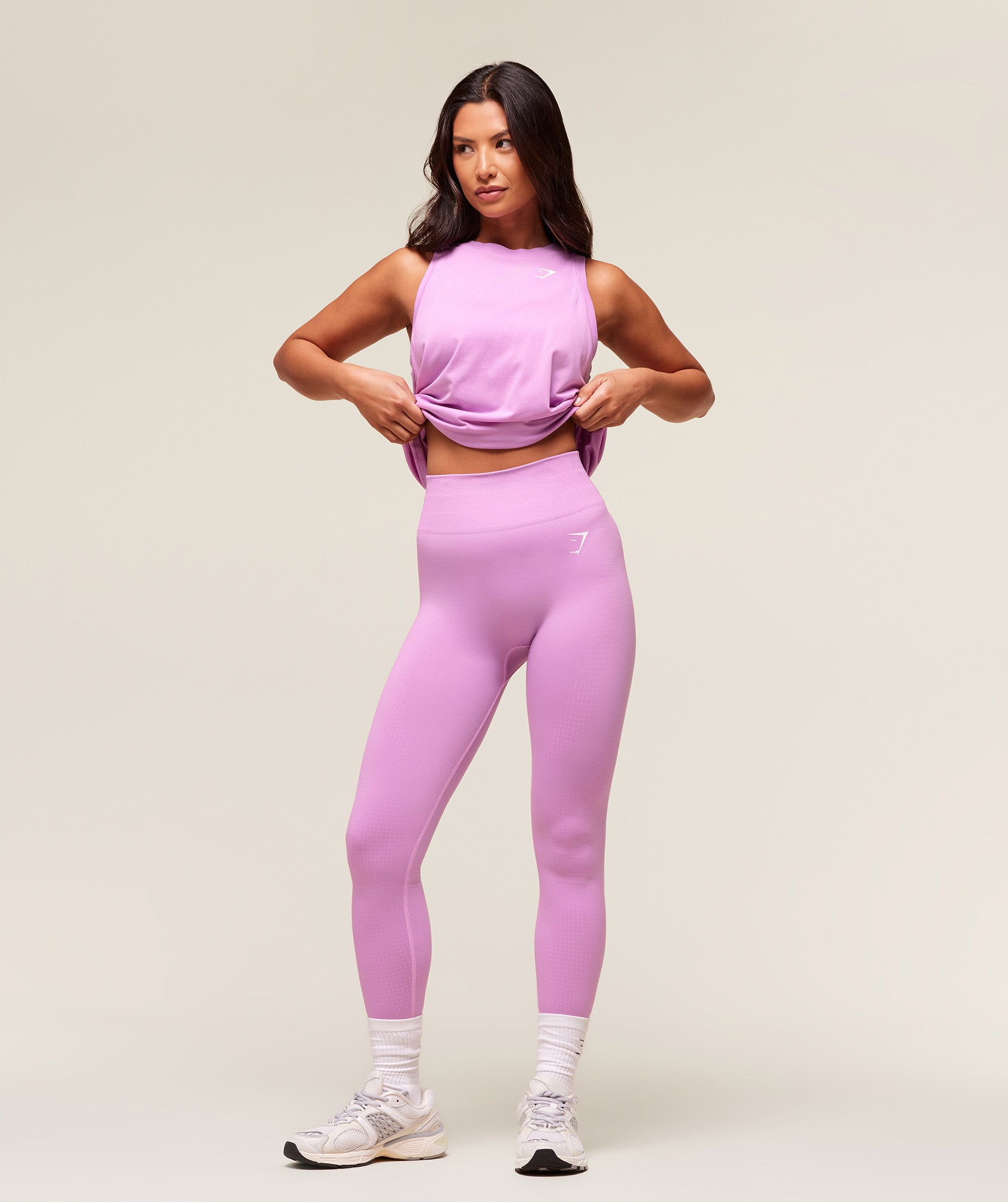 Gymshark Vital Light Tank - Sour Pink Marl