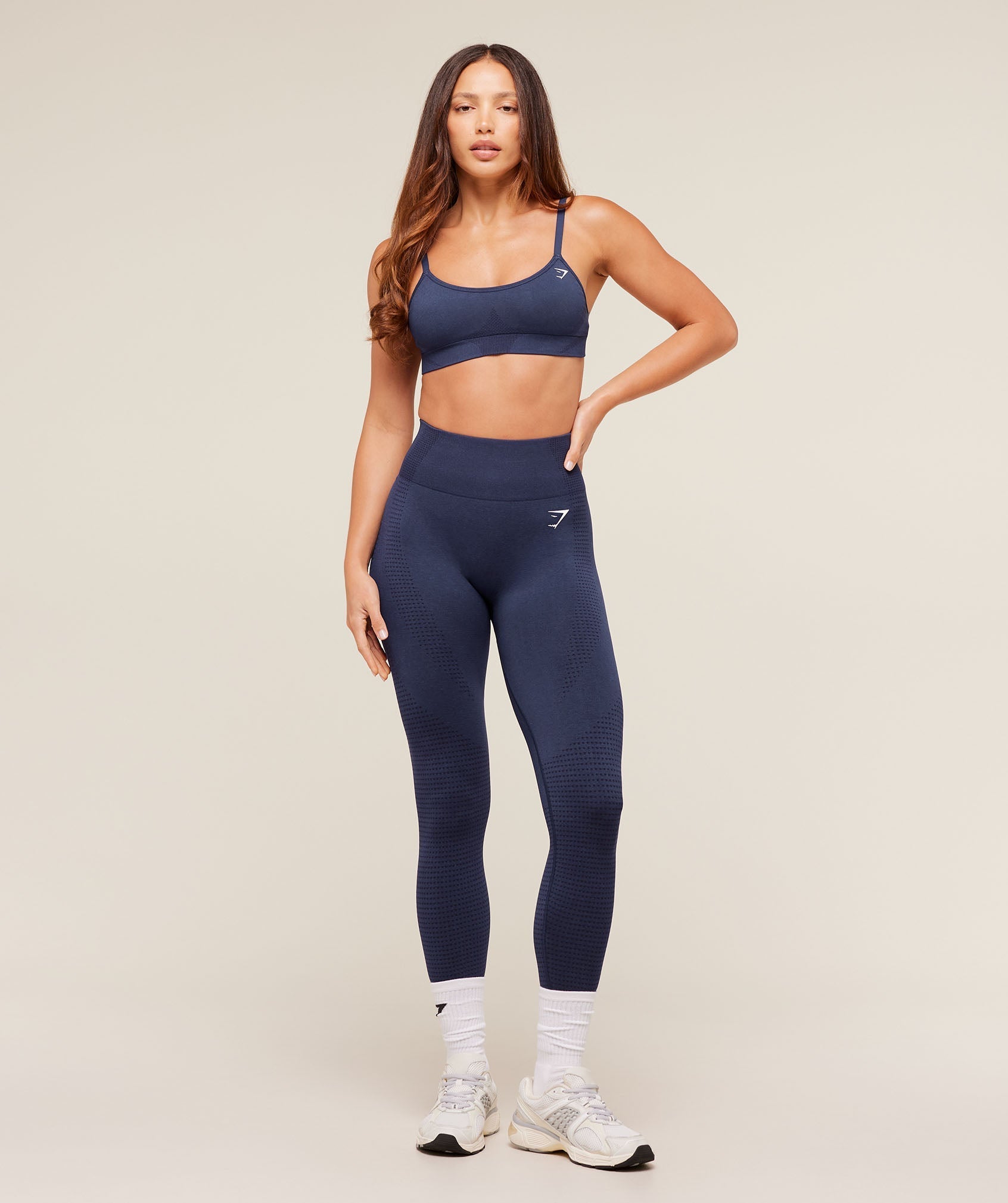 Gymshark Vital Sports Bra - Heavy Blue Marl