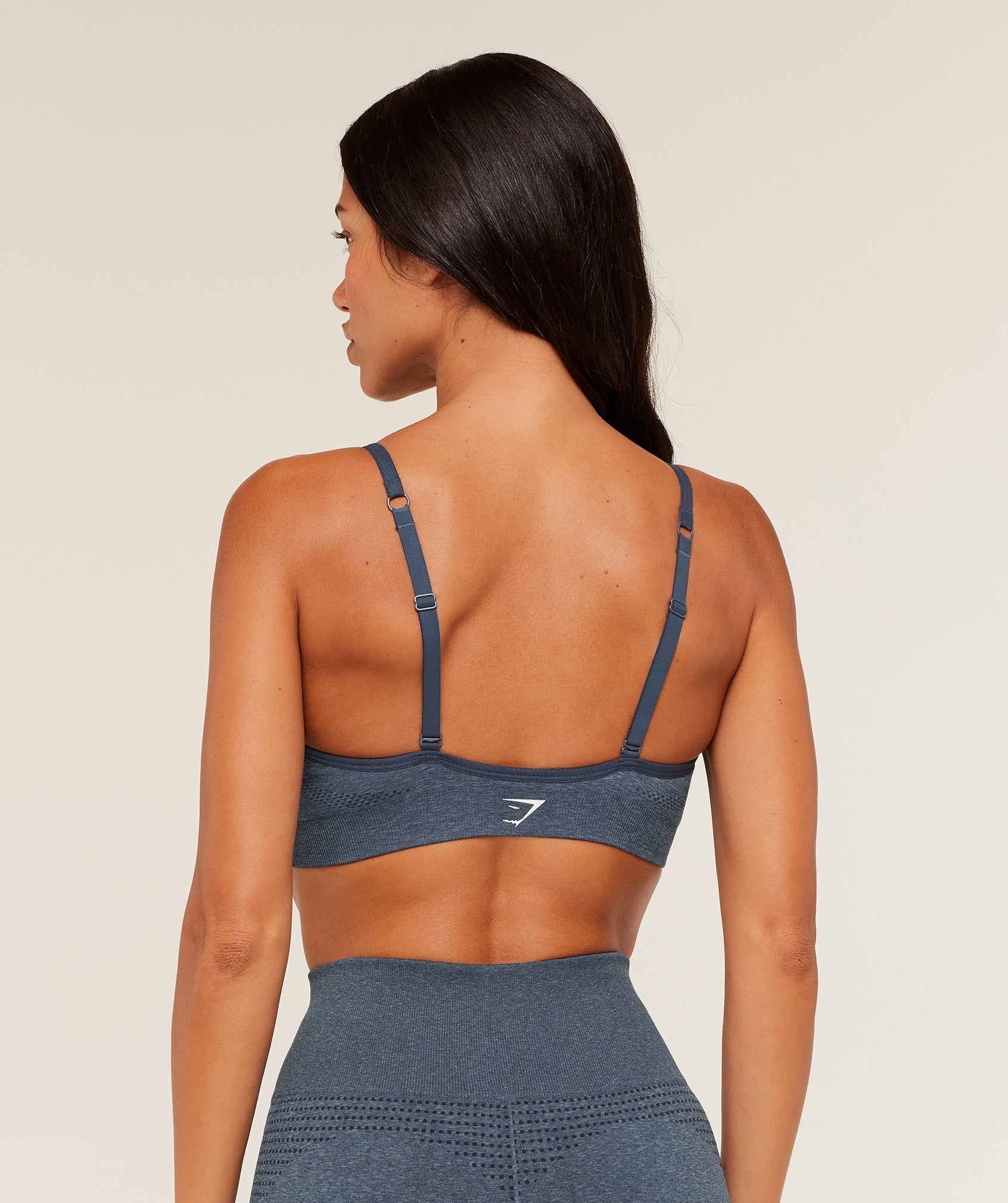 Gymshark Vital Sports Bra - GS Stealth Blue/ Marl