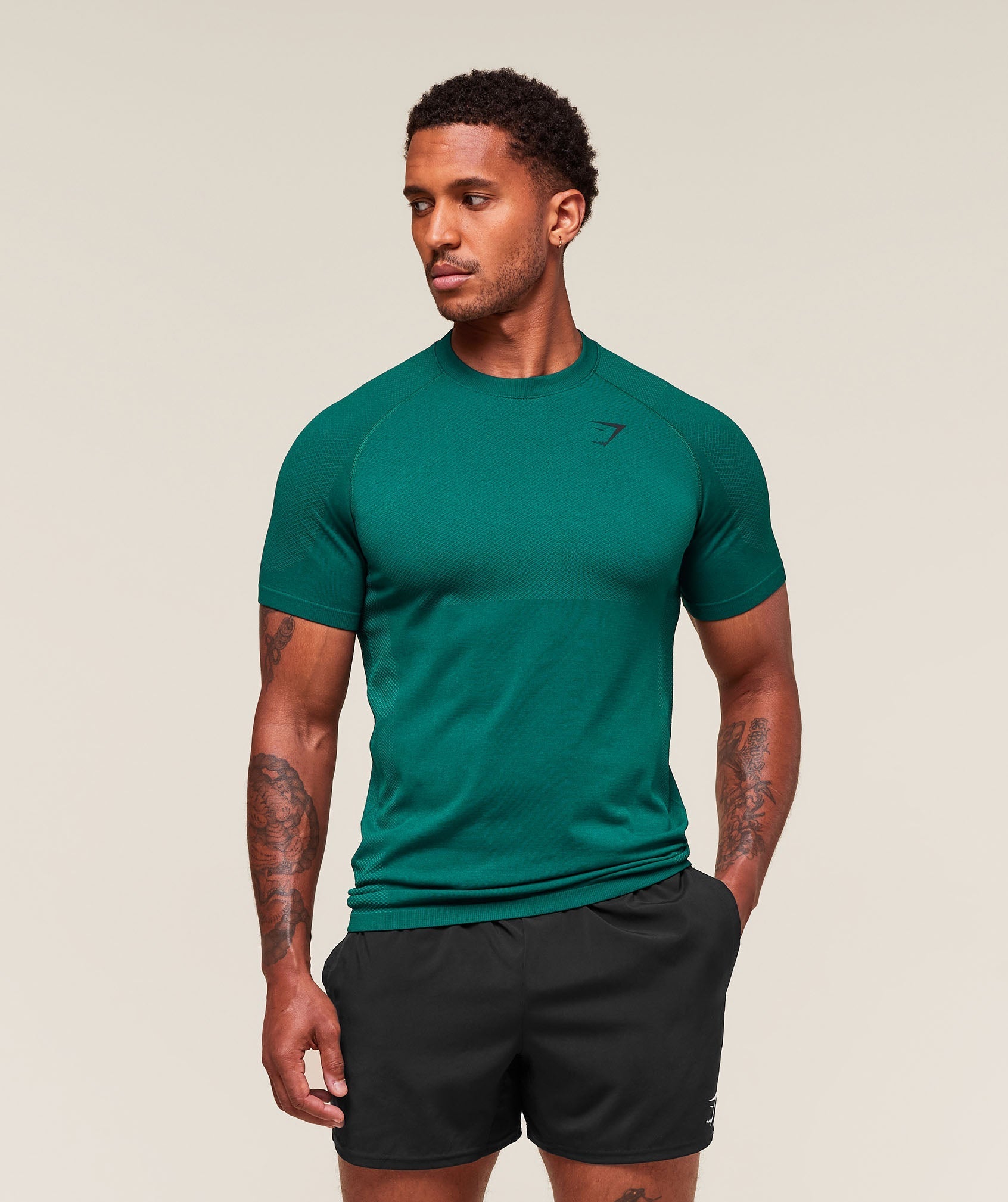 Gymshark Vital Seamless T-Shirt - Functional Teal/Jewel Teal