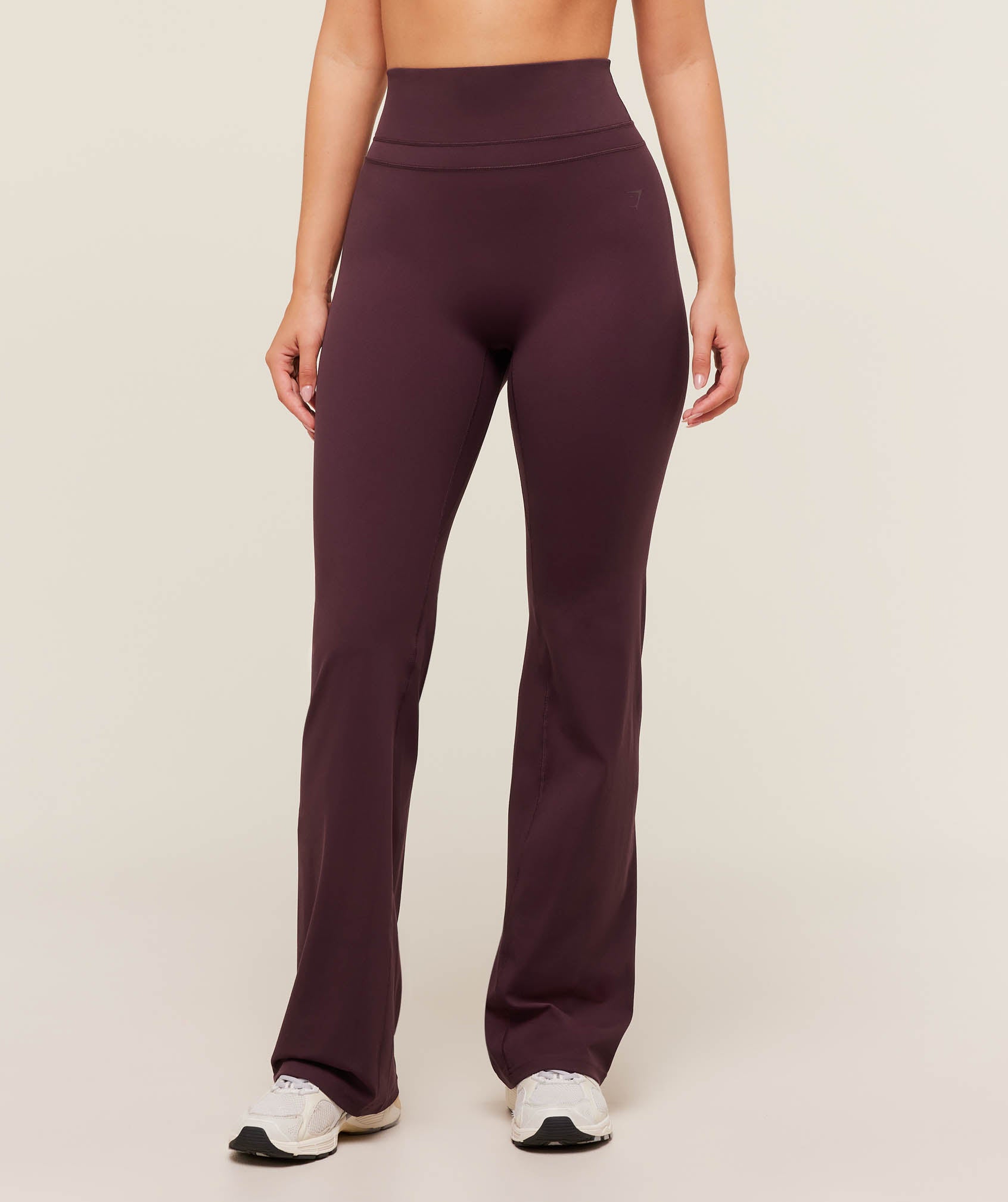 Gymshark Whitney Flared Leggings - Cherry Purple