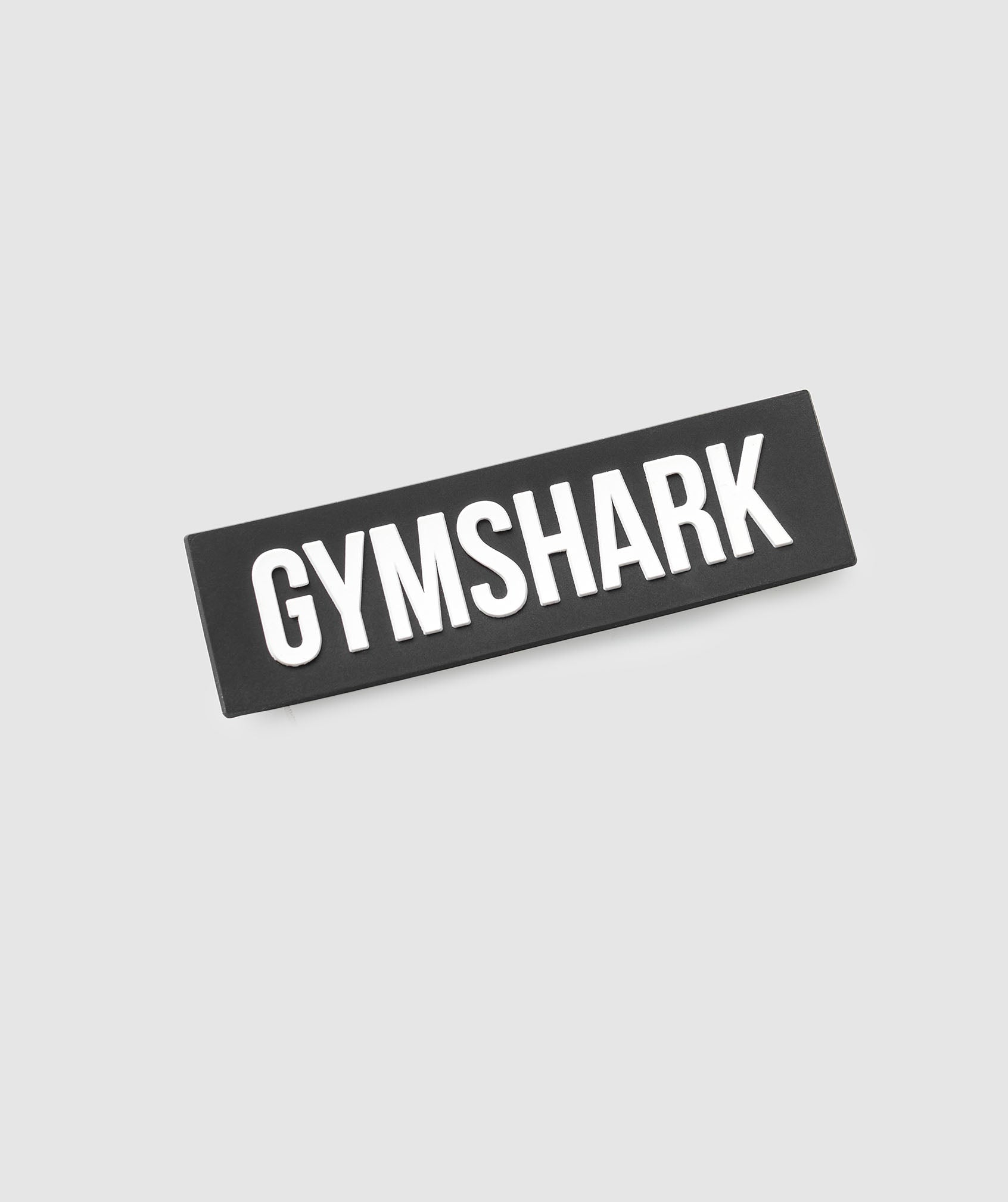 Gymshark Wordmark Velcro Patch - Black